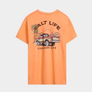 Men's Trucks and Tail Short Sleeve Tee