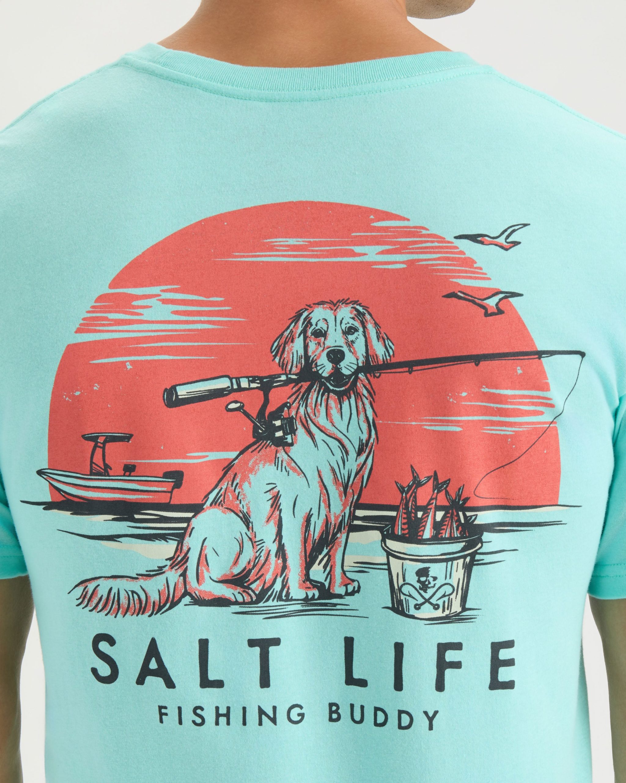 Men's Fishing Buddy Short Sleeve Tee - Image 5
