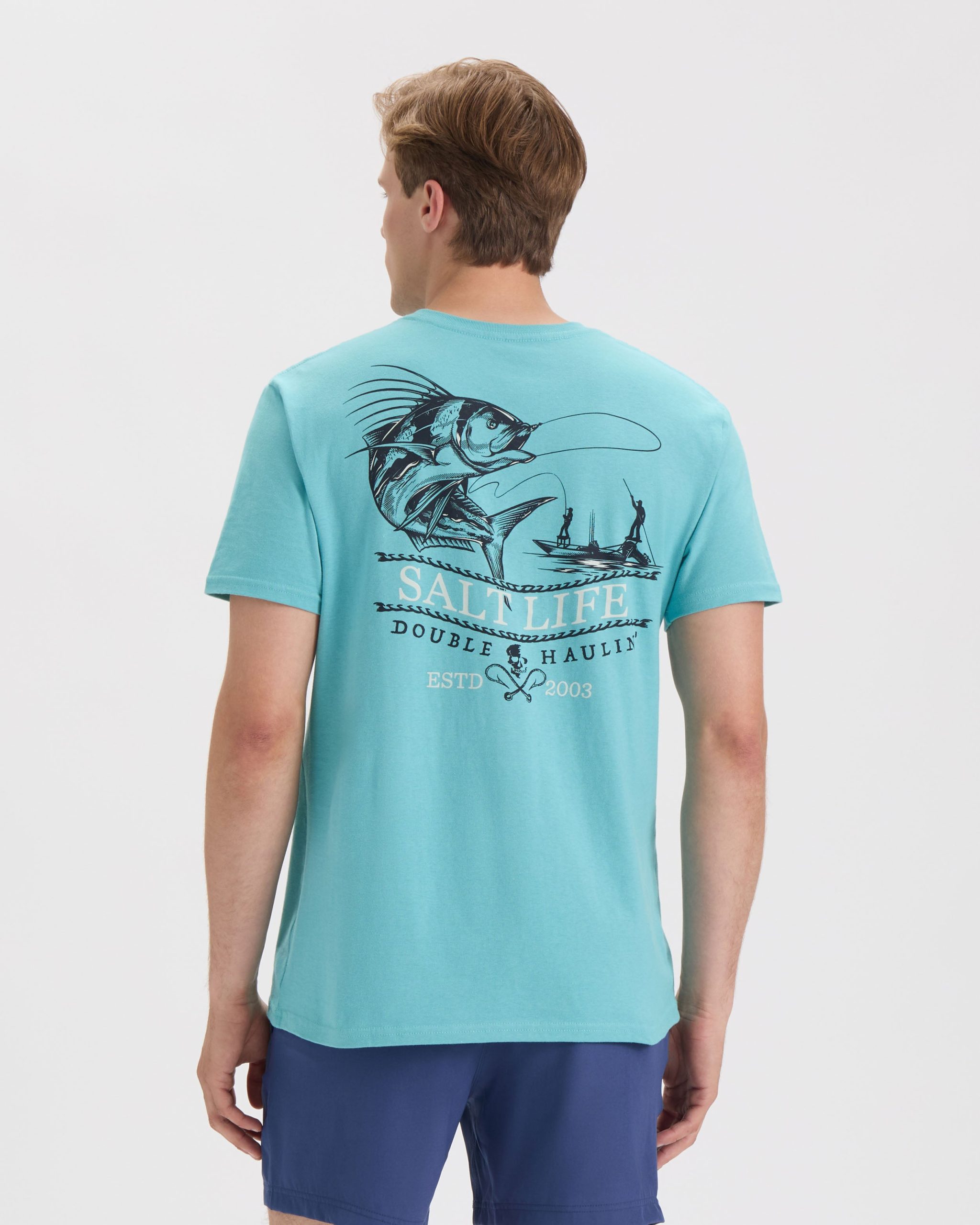 Men's Double Haulin' Short Sleeve Tee - Image 4