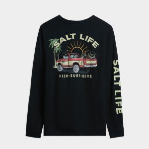 Men's Truck and Tail Long Sleeve Shirt