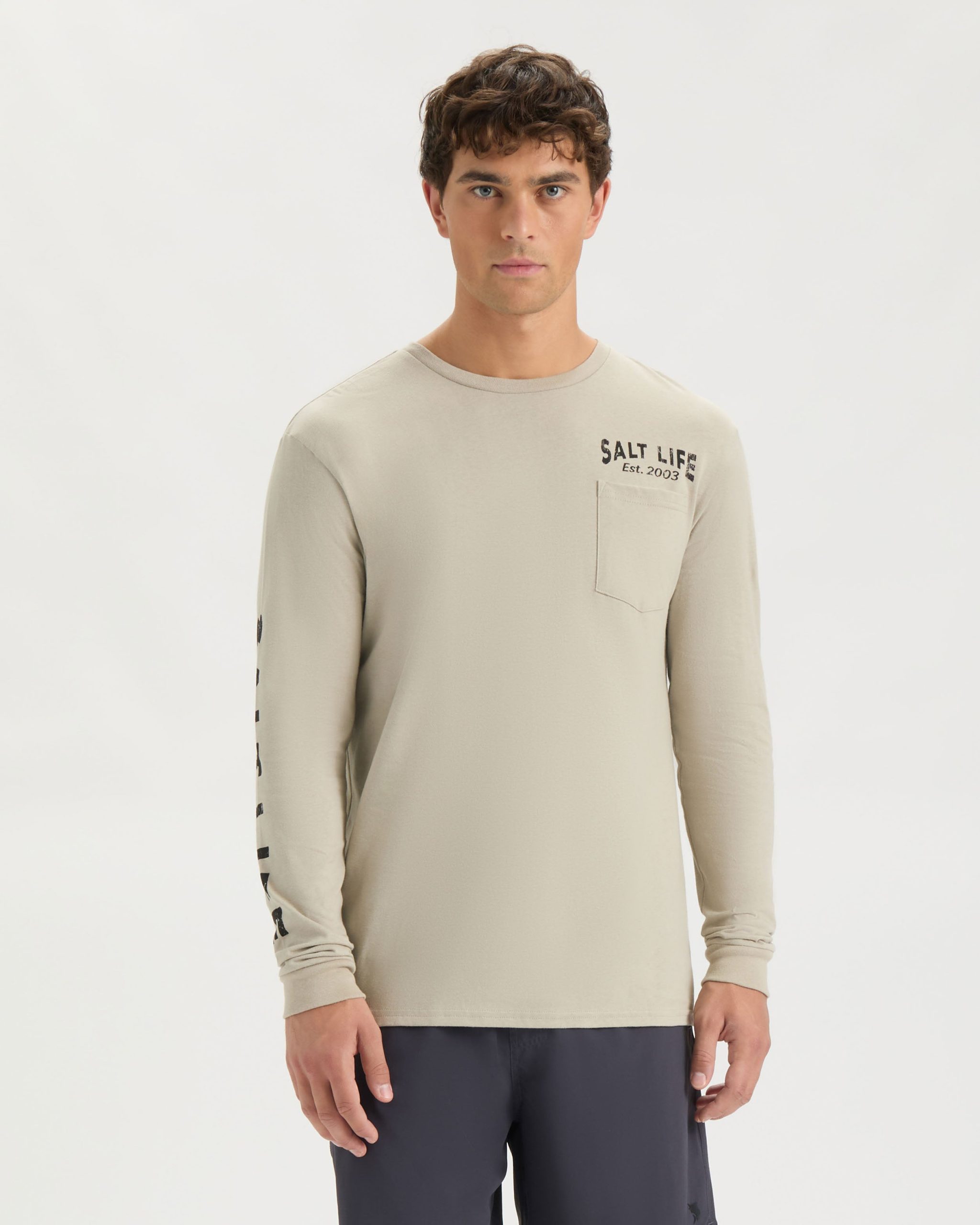 Men's Truck and Tail Long Sleeve Shirt - Image 2