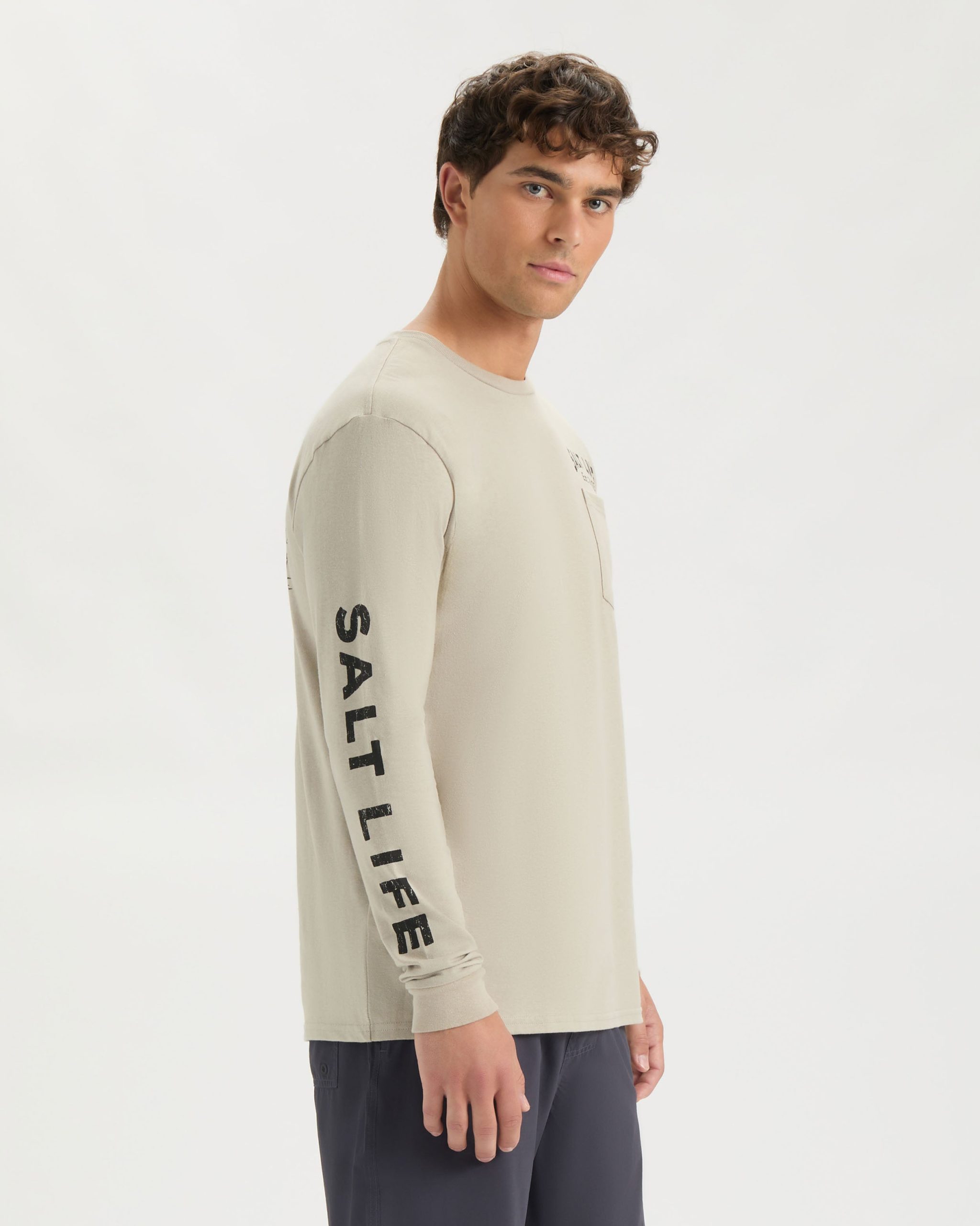 Men's Truck and Tail Long Sleeve Shirt - Image 3