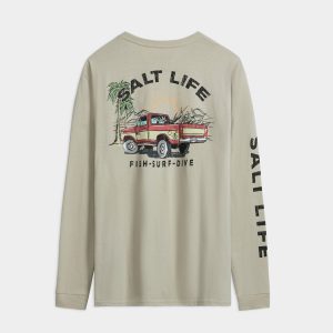 Men's Truck and Tail Long Sleeve Shirt