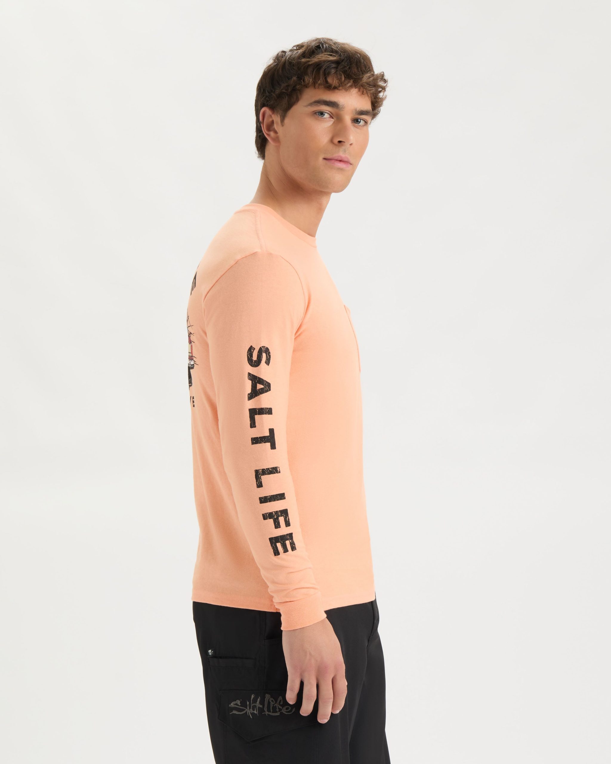 Men's Truck and Tail Long Sleeve Shirt - Image 3