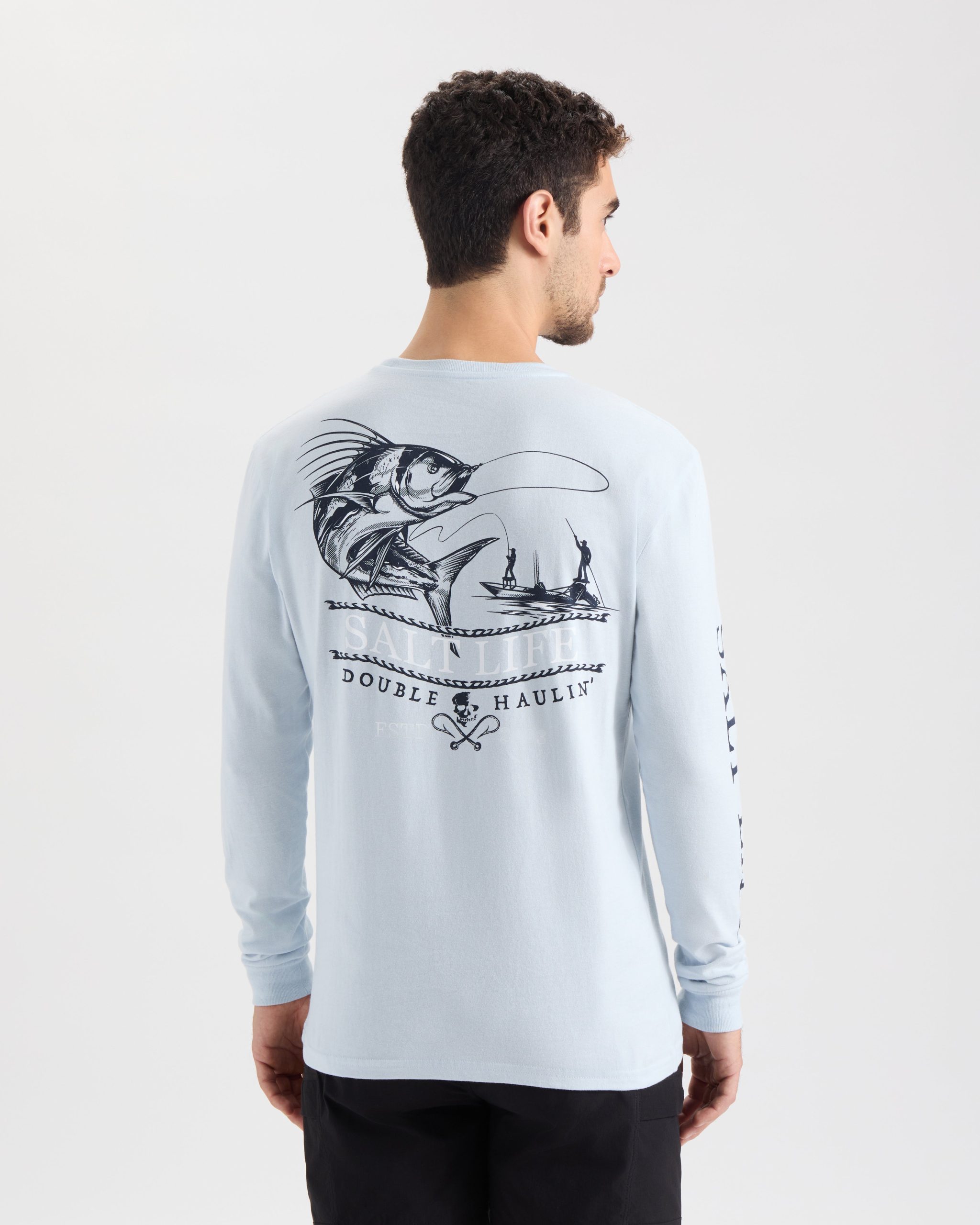 Men's Double Haulin' Long Sleeve Shirt - Image 4