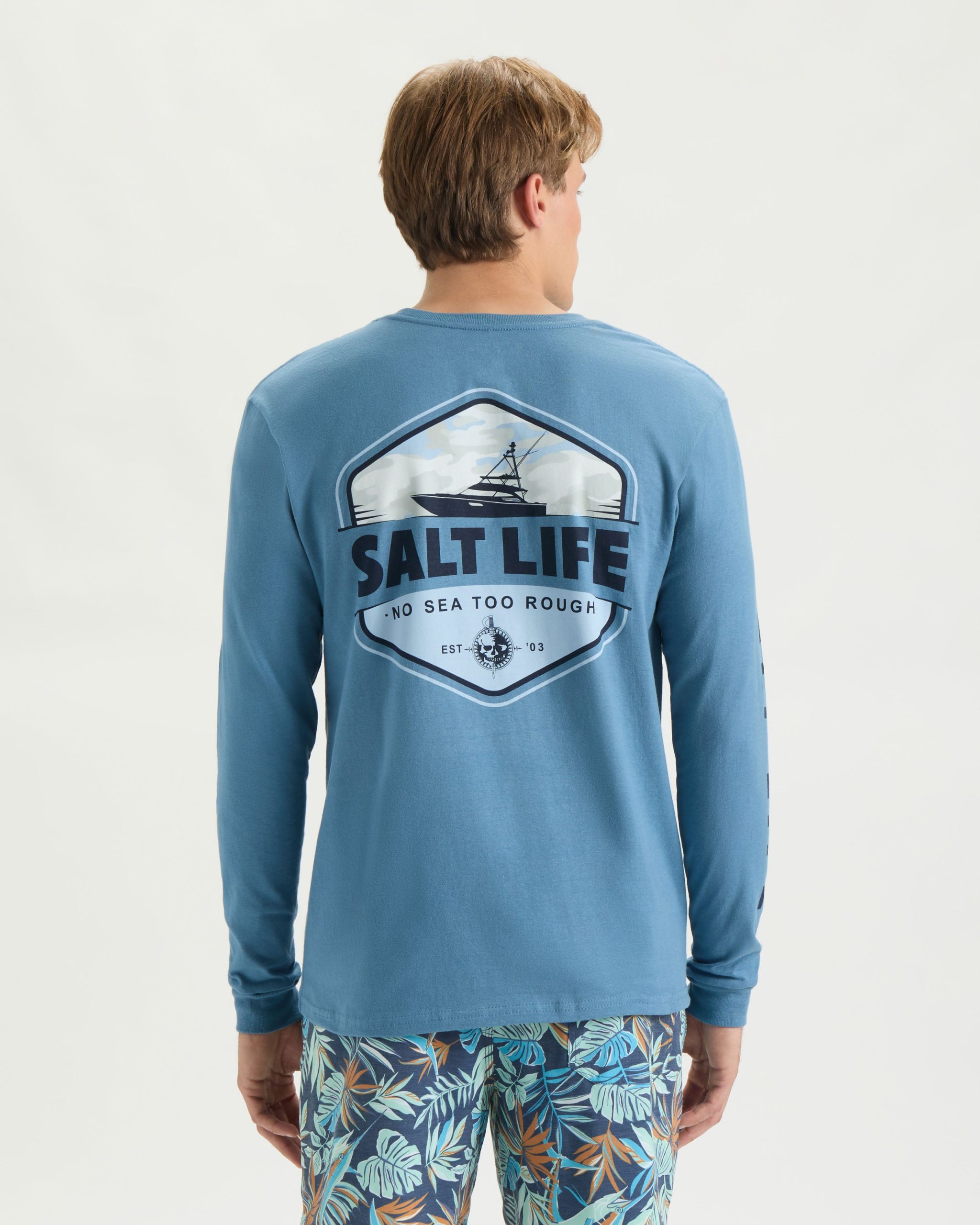 Men's Heavy Seas Long Sleeve Shirt - Image 4