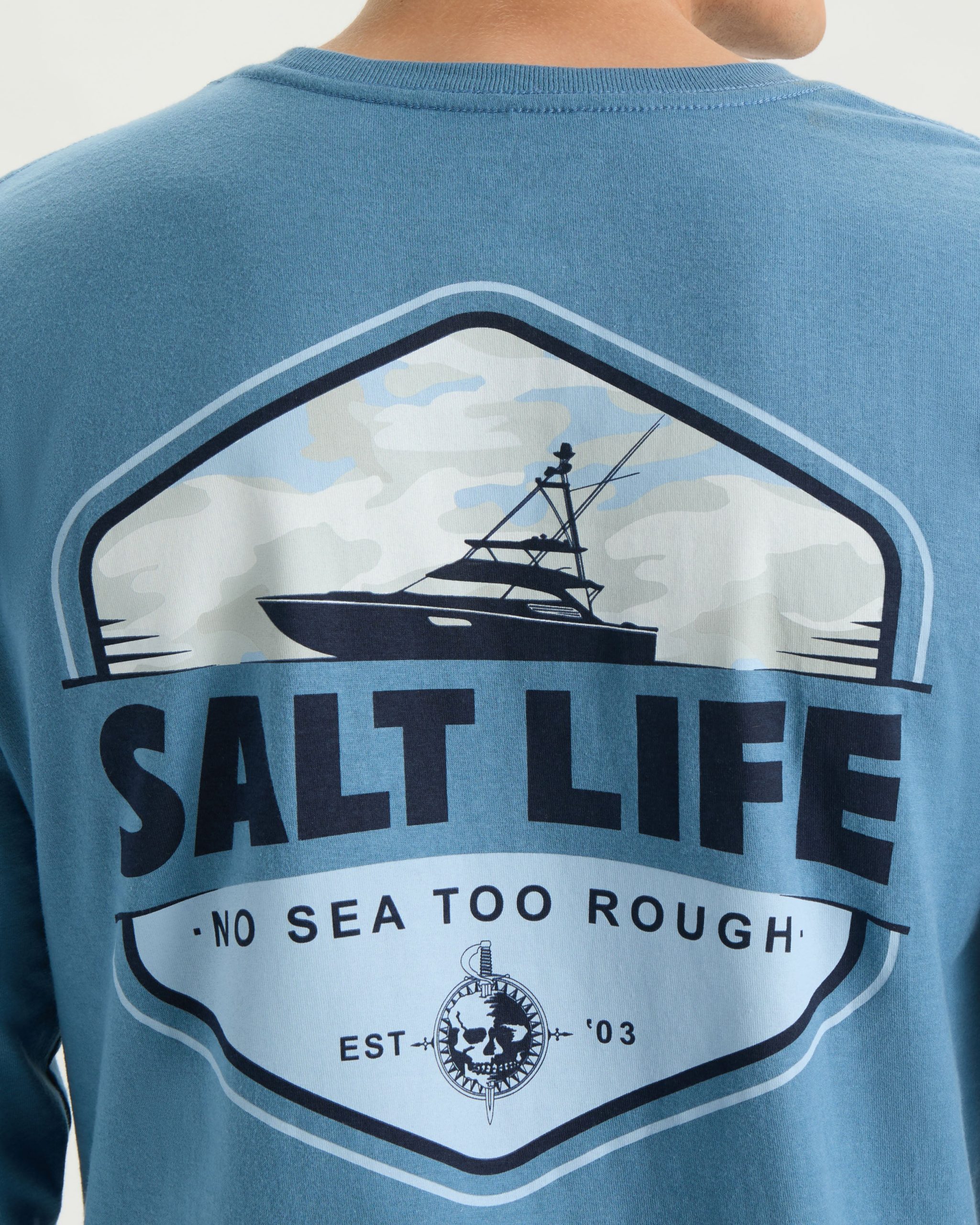 Men's Heavy Seas Long Sleeve Shirt - Image 5