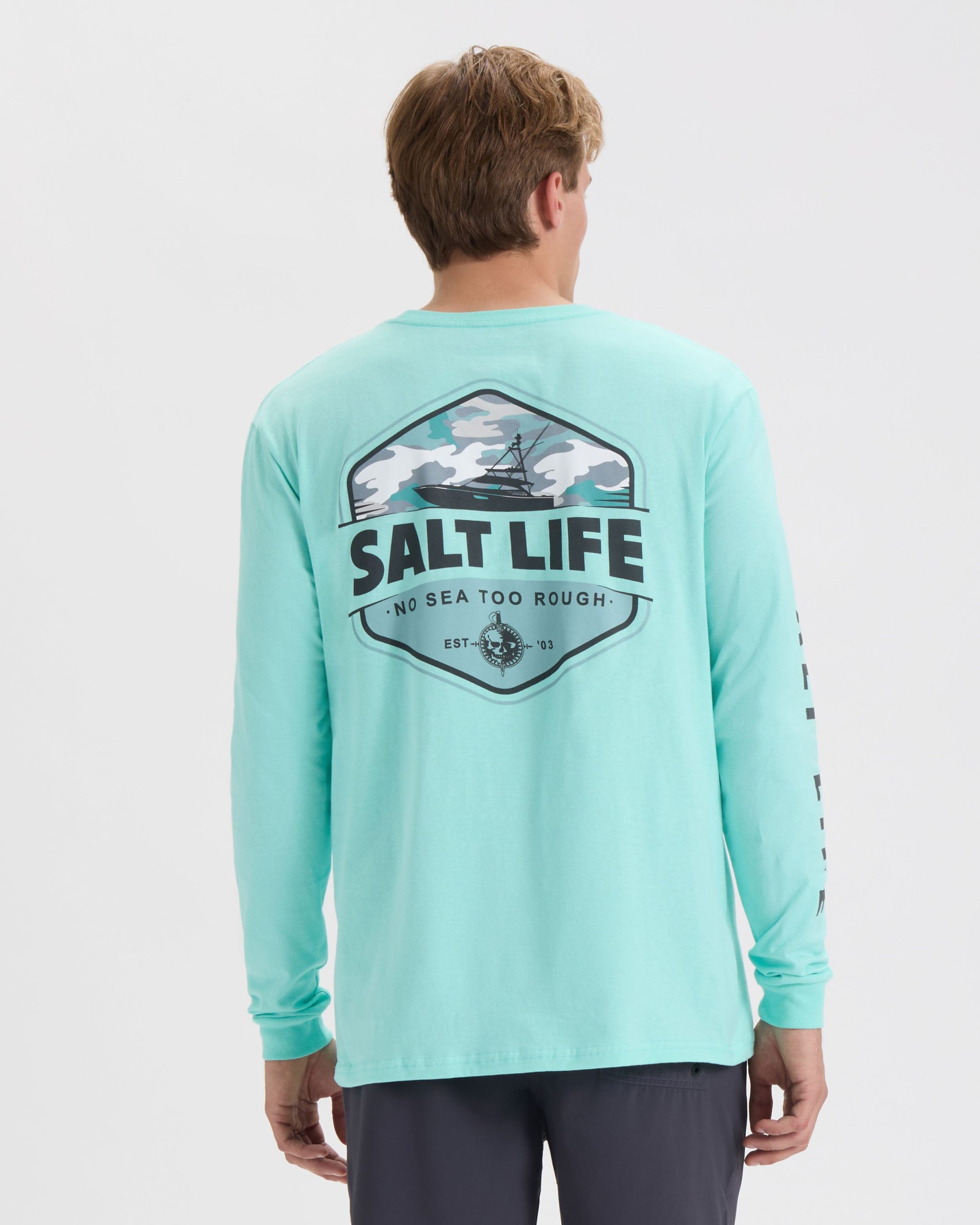 Men's Heavy Seas Long Sleeve Shirt - Image 3