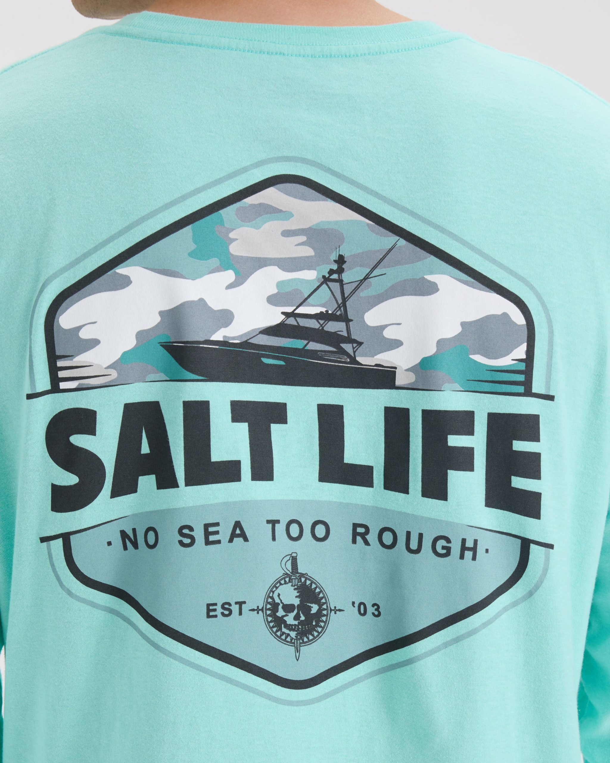 Men's Heavy Seas Long Sleeve Shirt - Image 5
