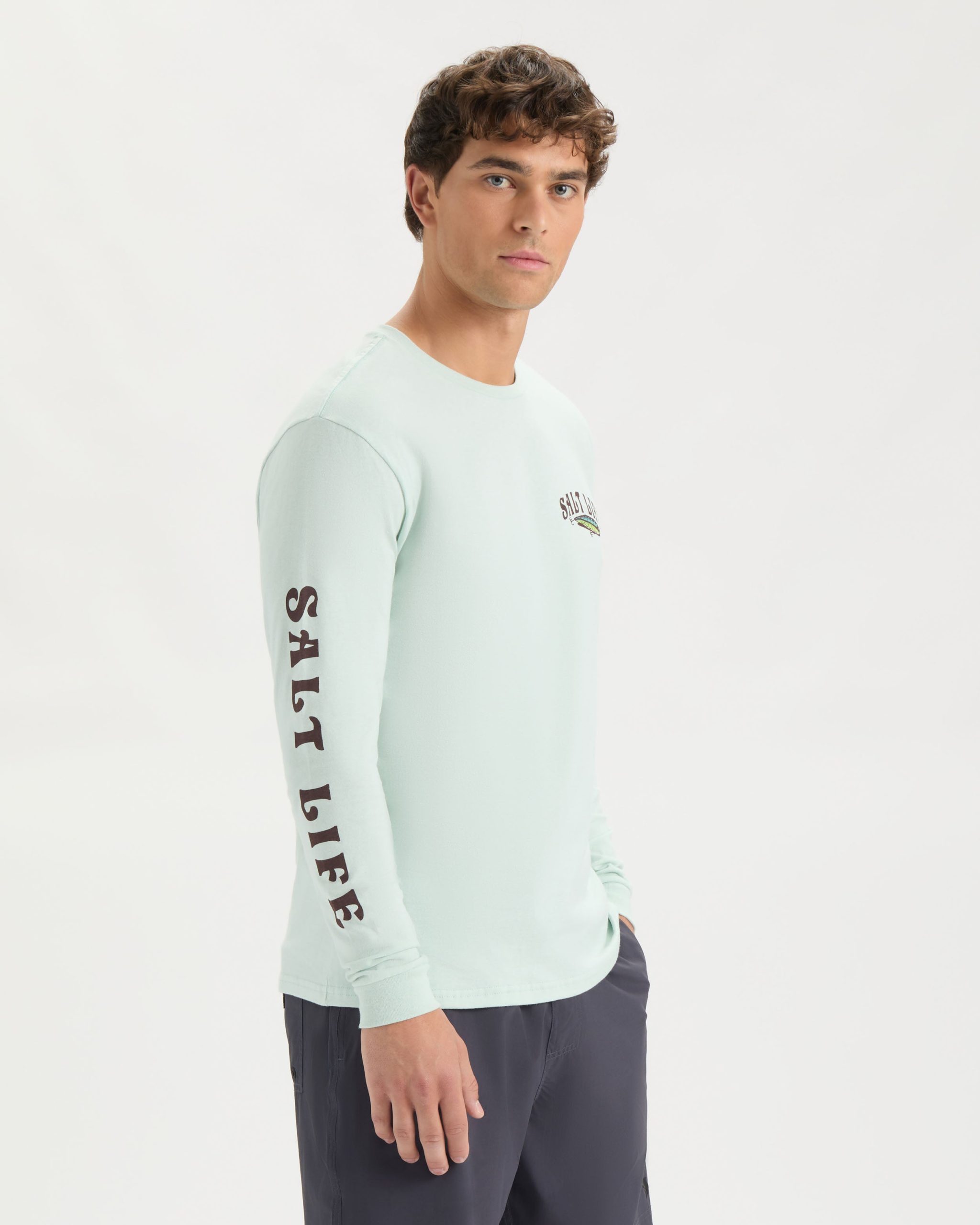 Men's Salty Way of Life Long Sleeve Shirt - Image 3