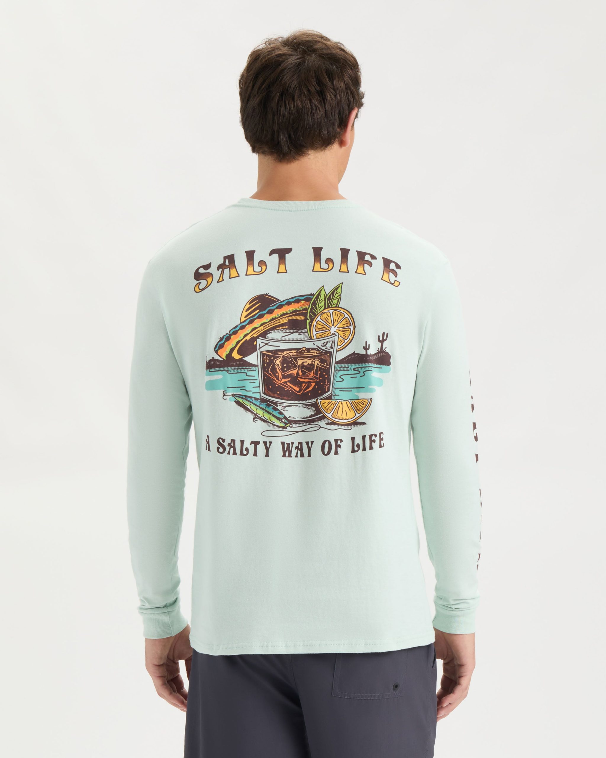 Men's Salty Way of Life Long Sleeve Shirt - Image 4