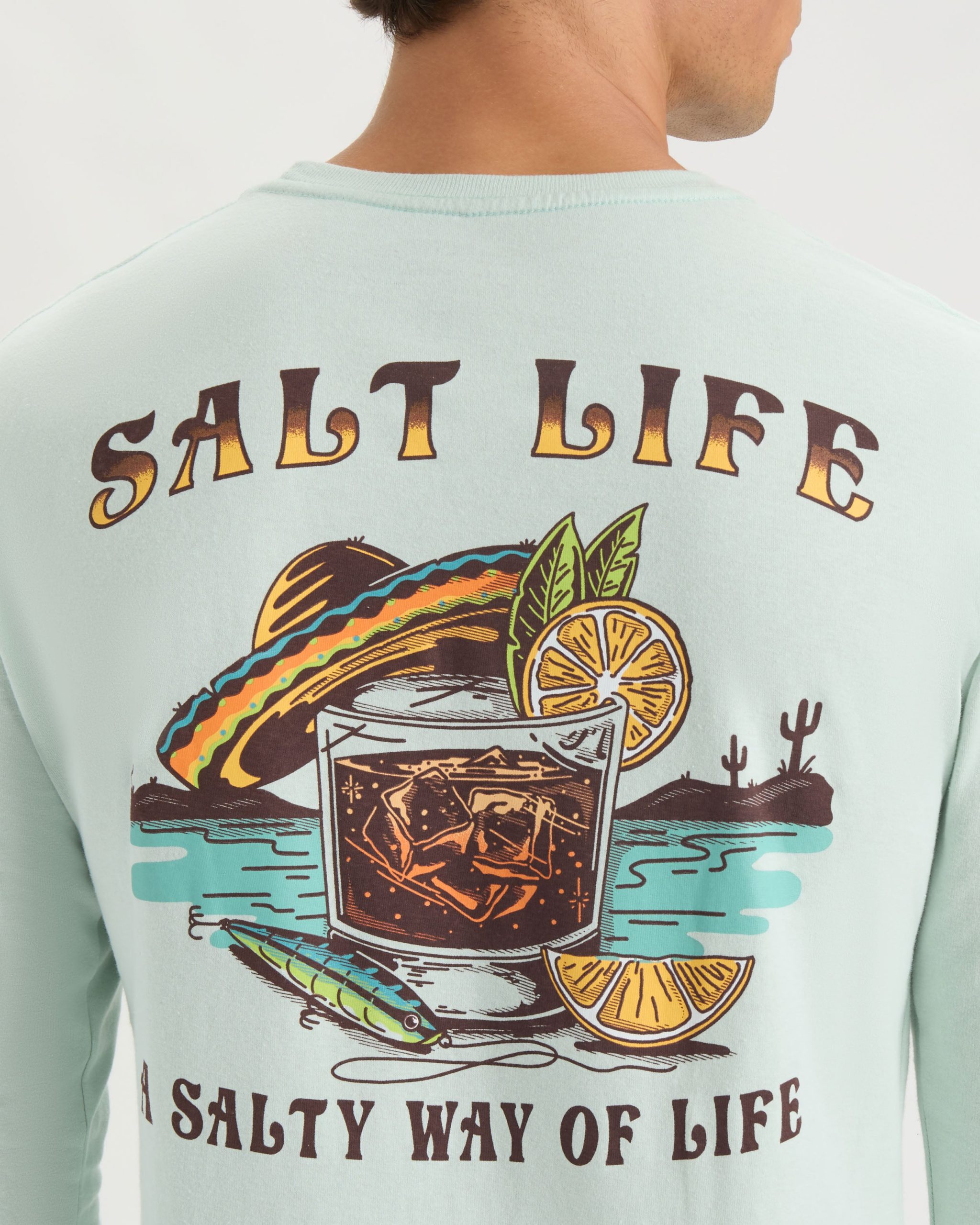 Men's Salty Way of Life Long Sleeve Shirt - Image 5