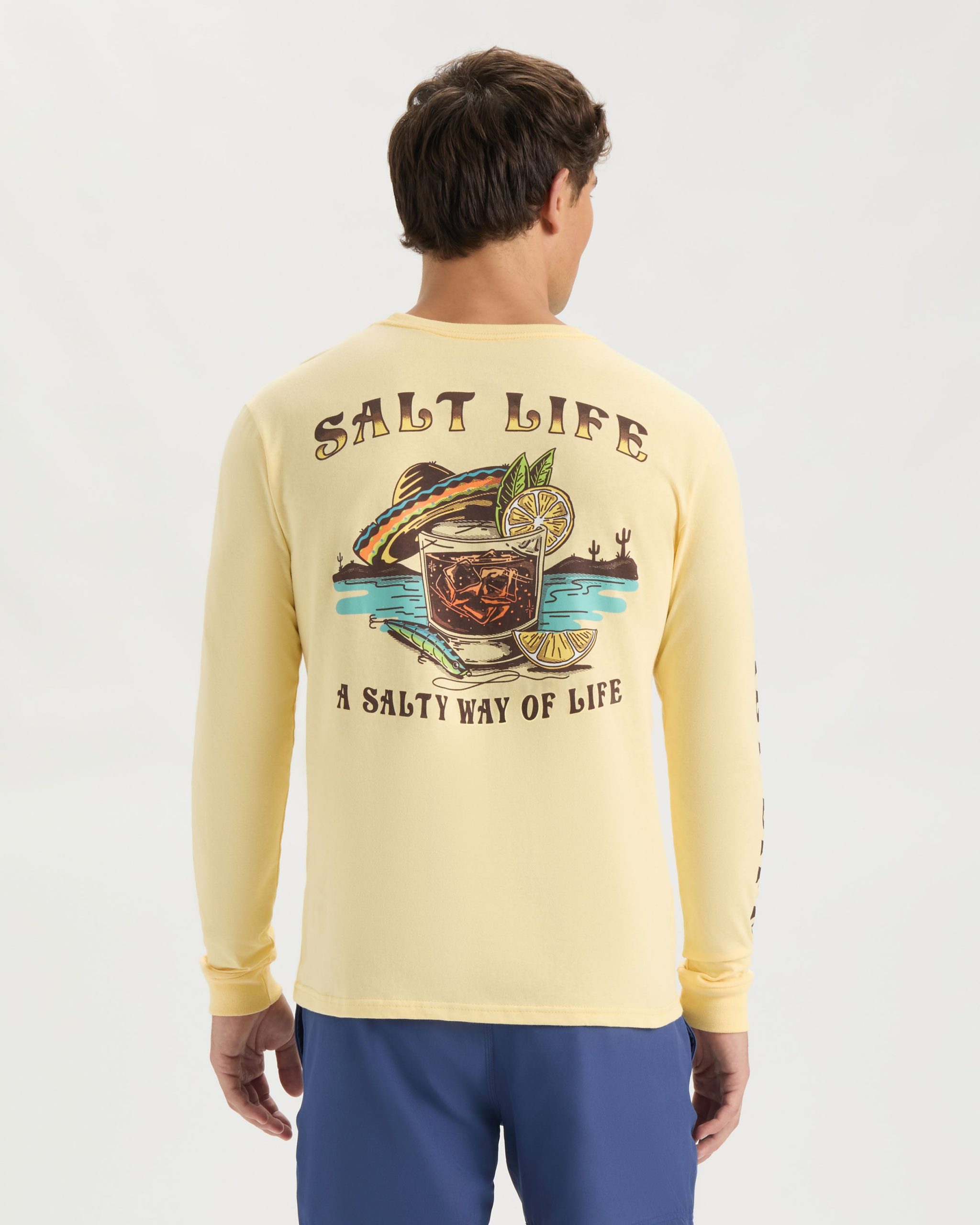 Men's Salty Way of Life Long Sleeve Shirt - Image 4