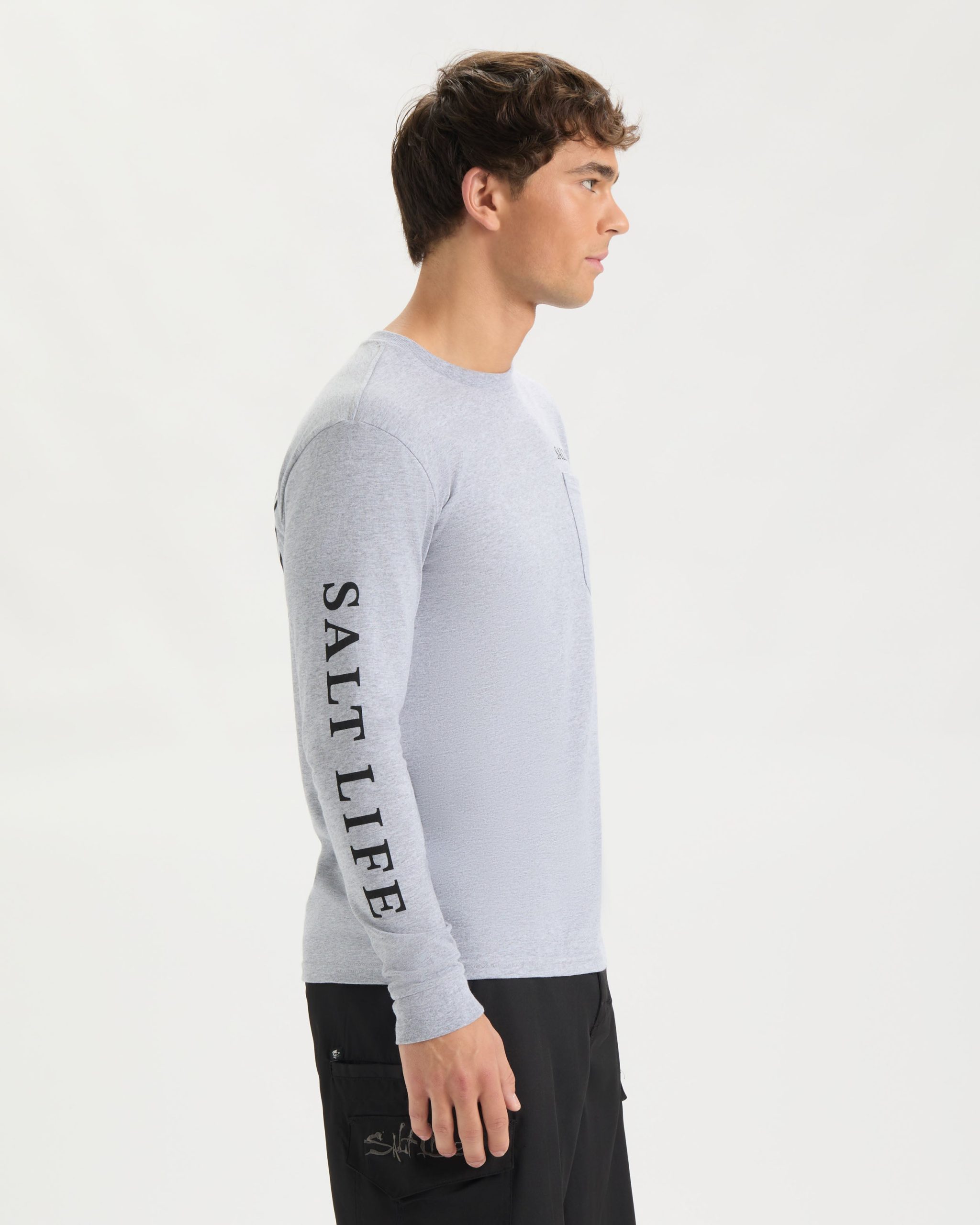 Men's Hammerhead Time Long Sleeve Shirt - Image 3