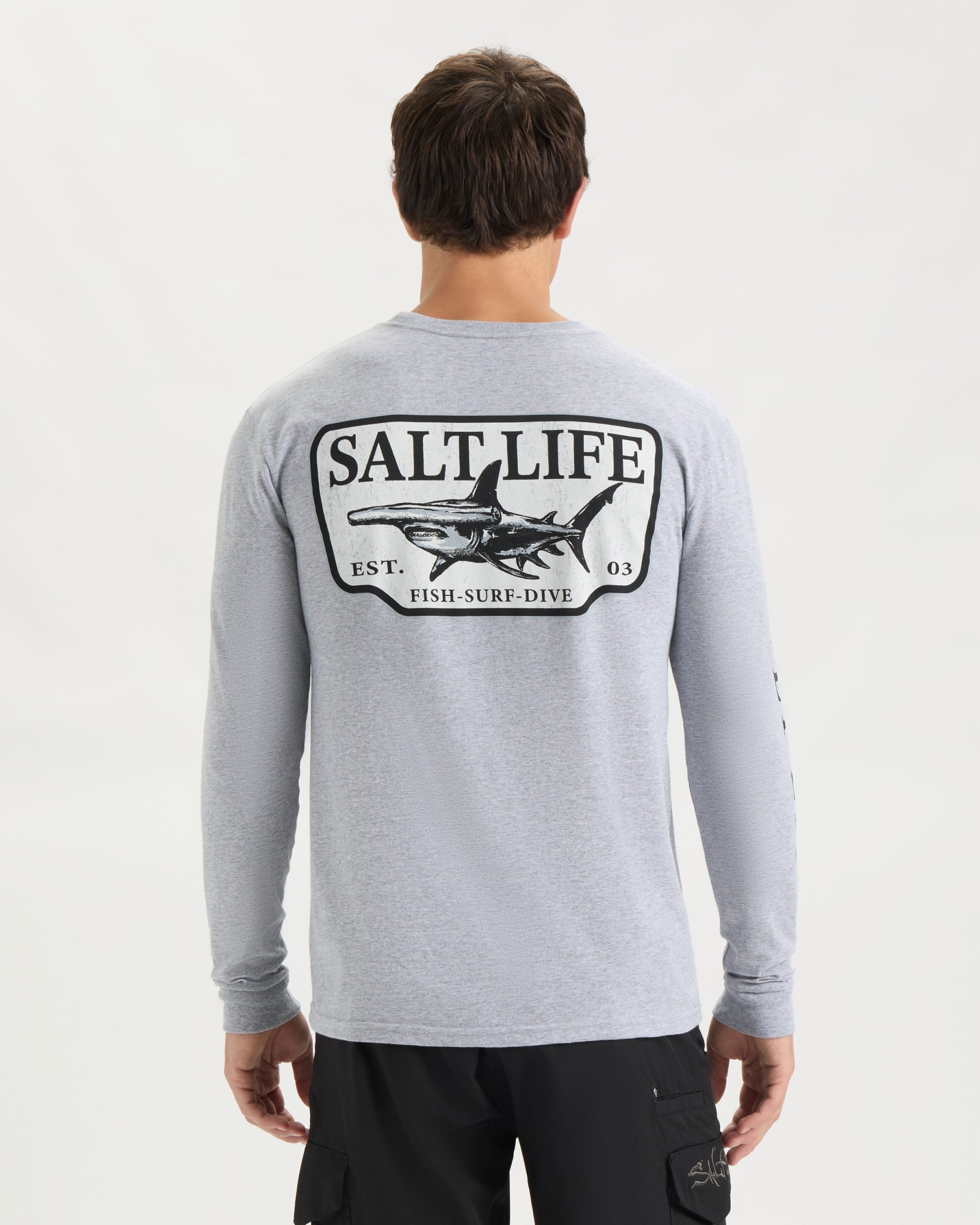 Men's Hammerhead Time Long Sleeve Shirt - Image 4
