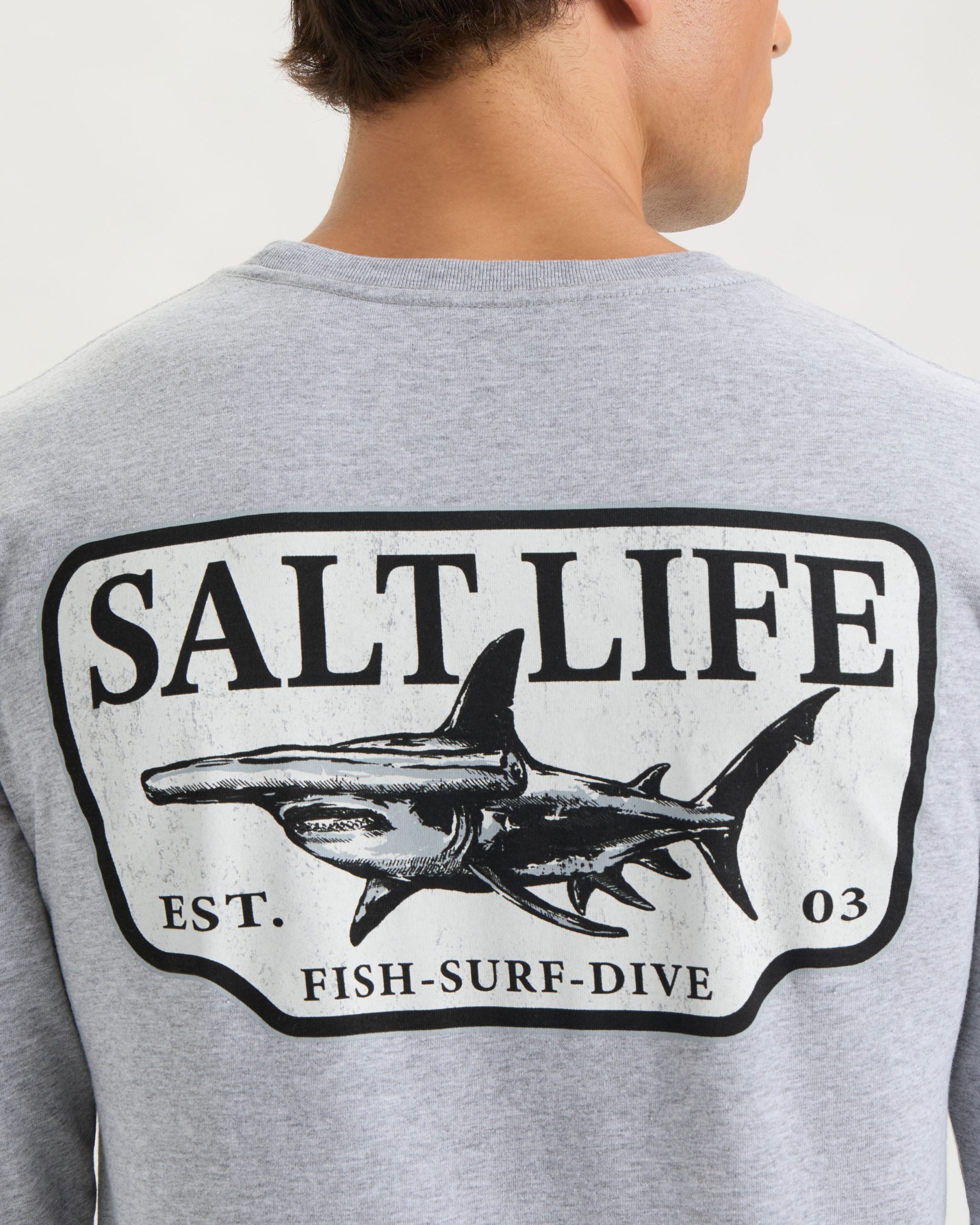Men's Hammerhead Time Long Sleeve Shirt - Image 5
