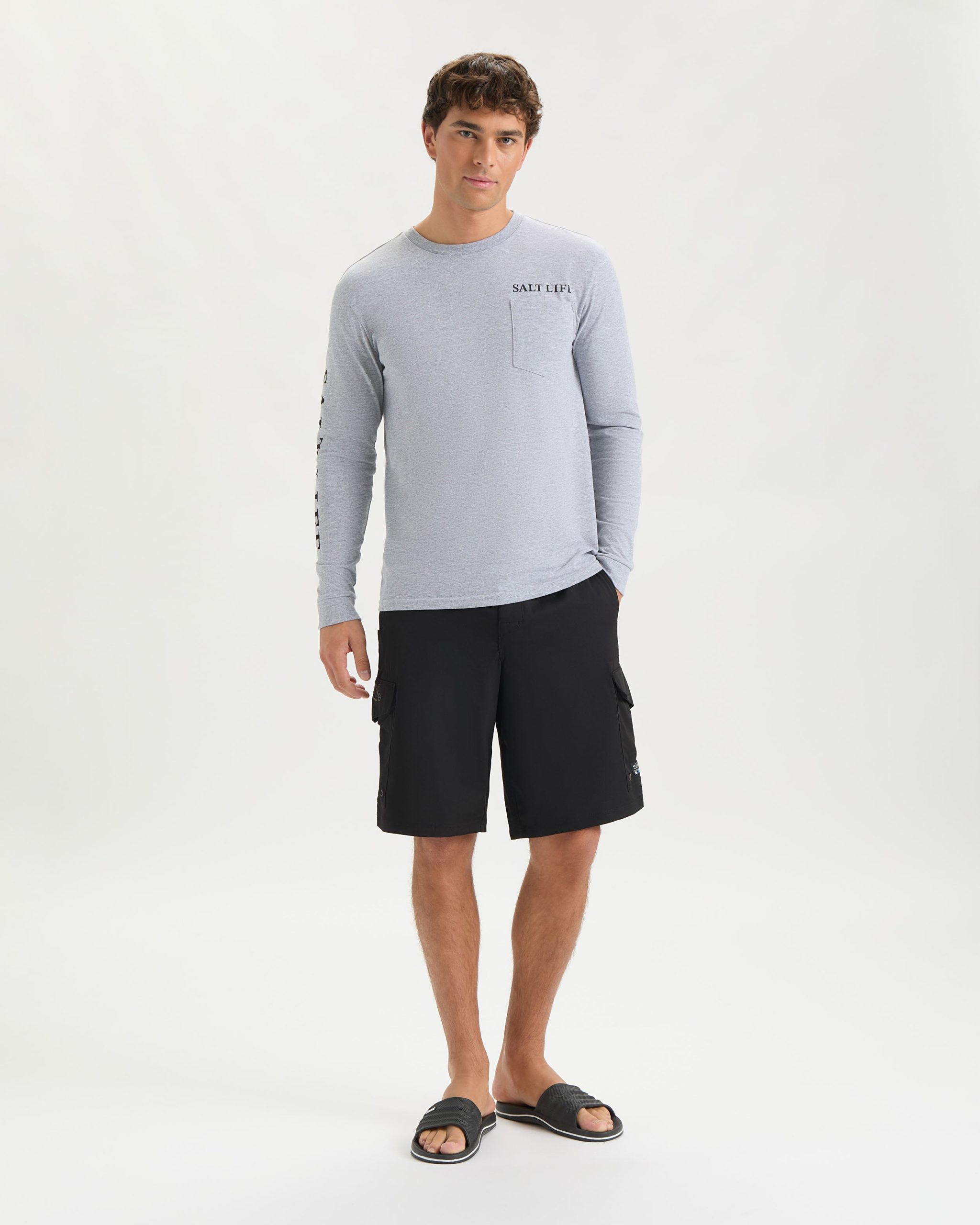 Men's Hammerhead Time Long Sleeve Shirt - Image 6