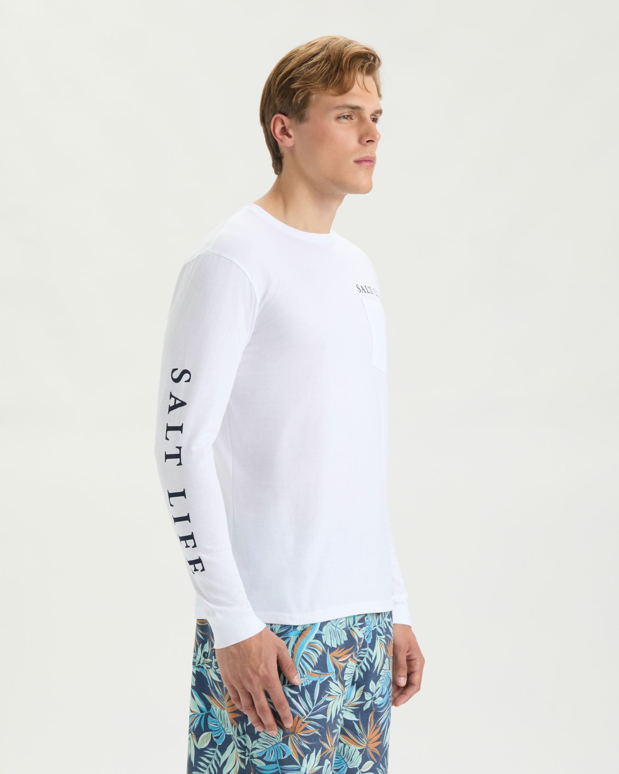 Men's Painted Mahi Long Sleeve Shirt - Image 3