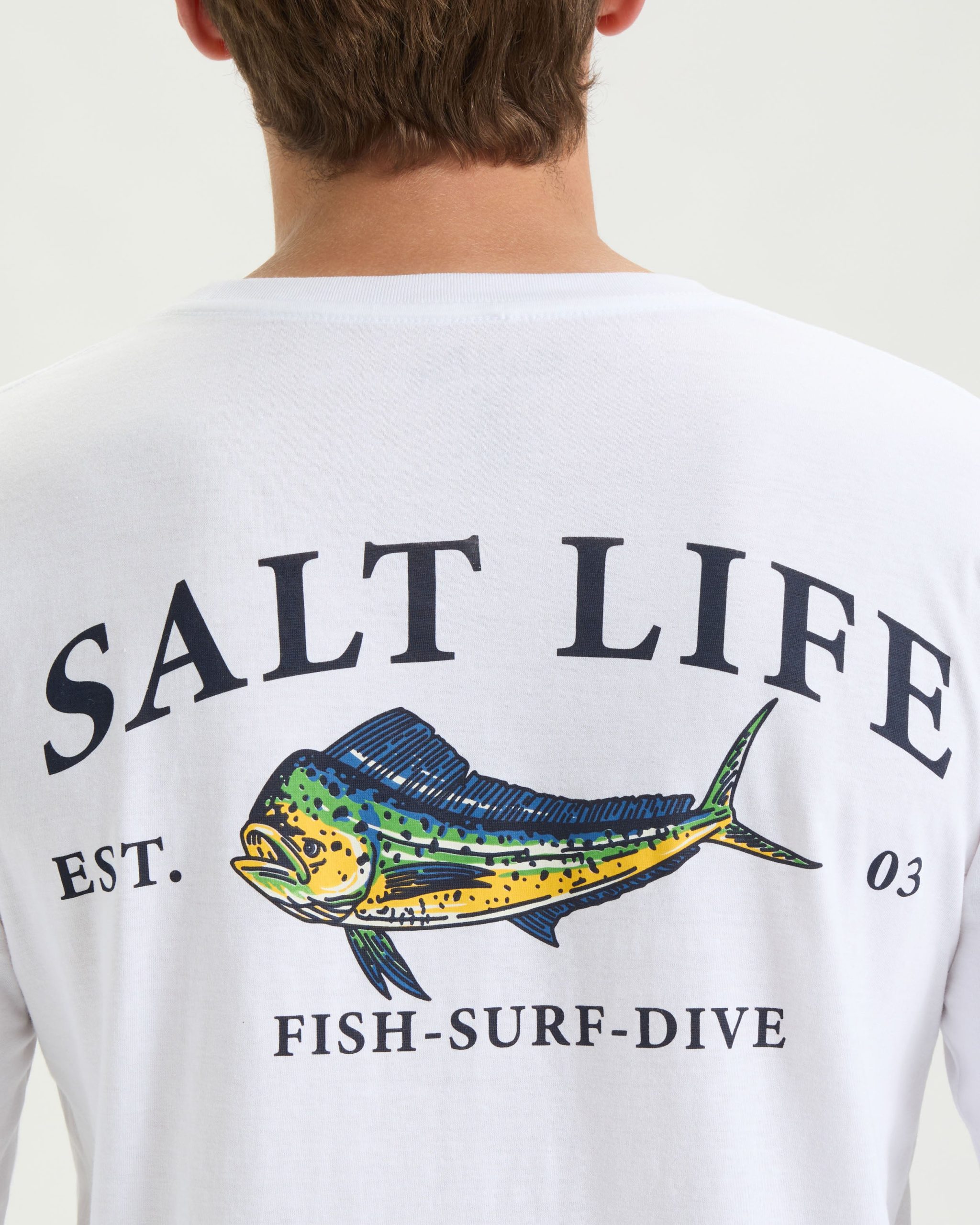 Men's Painted Mahi Long Sleeve Shirt - Image 5