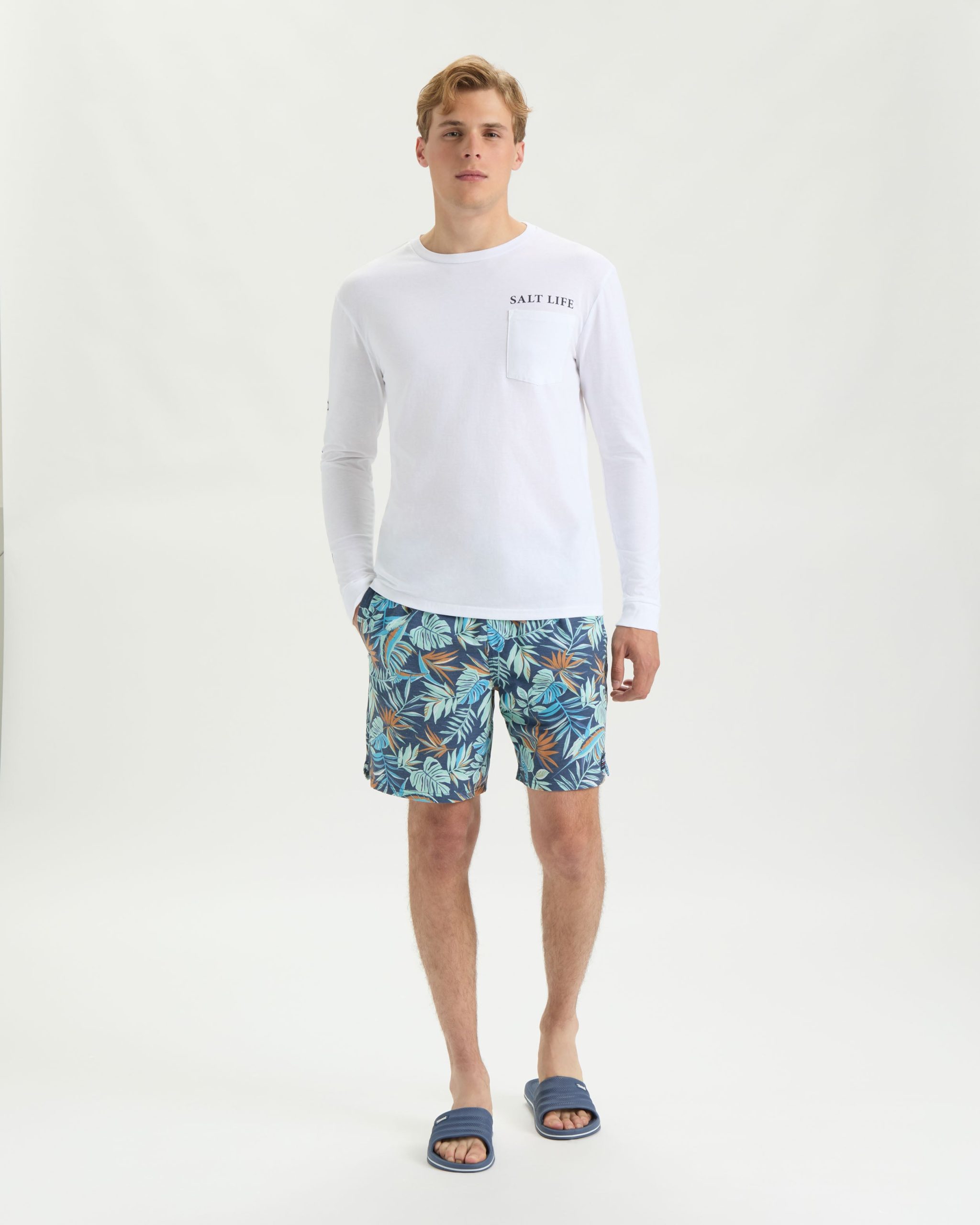 Men's Painted Mahi Long Sleeve Shirt - Image 6