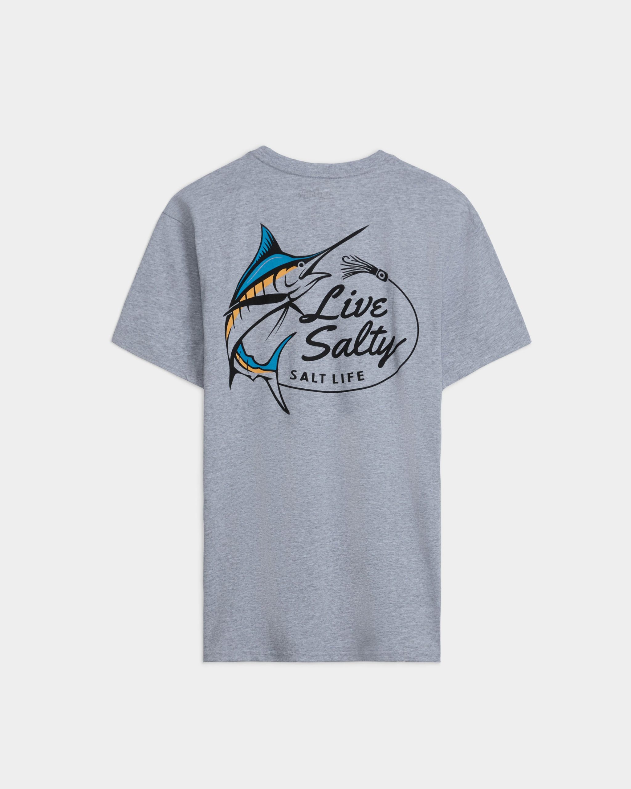 Men's Salty Marlin Lure Short Sleeve Tee