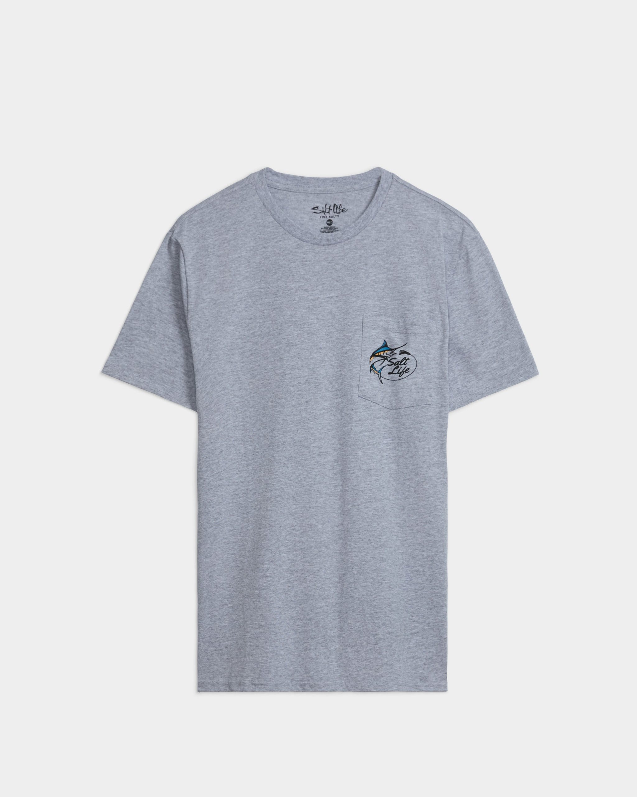 Men's Salty Marlin Lure Short Sleeve Tee - Image 2