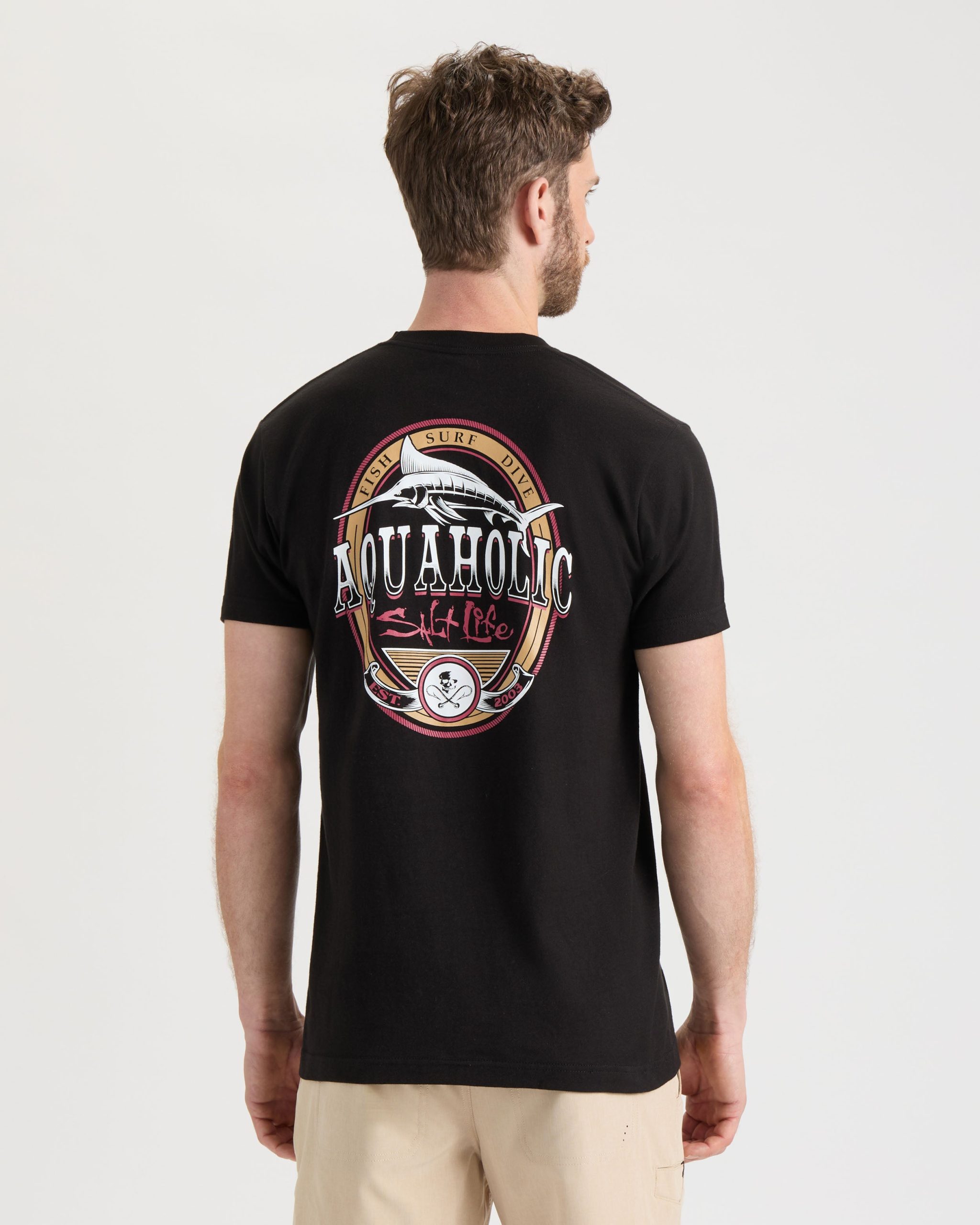 Men's Ocean Hooked Short Sleeve Tee - Image 4