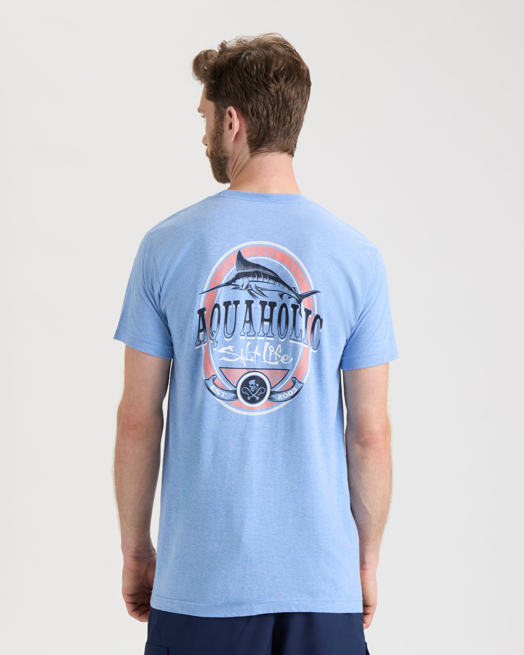 Men's Ocean Hooked Short Sleeve Tee - Image 4