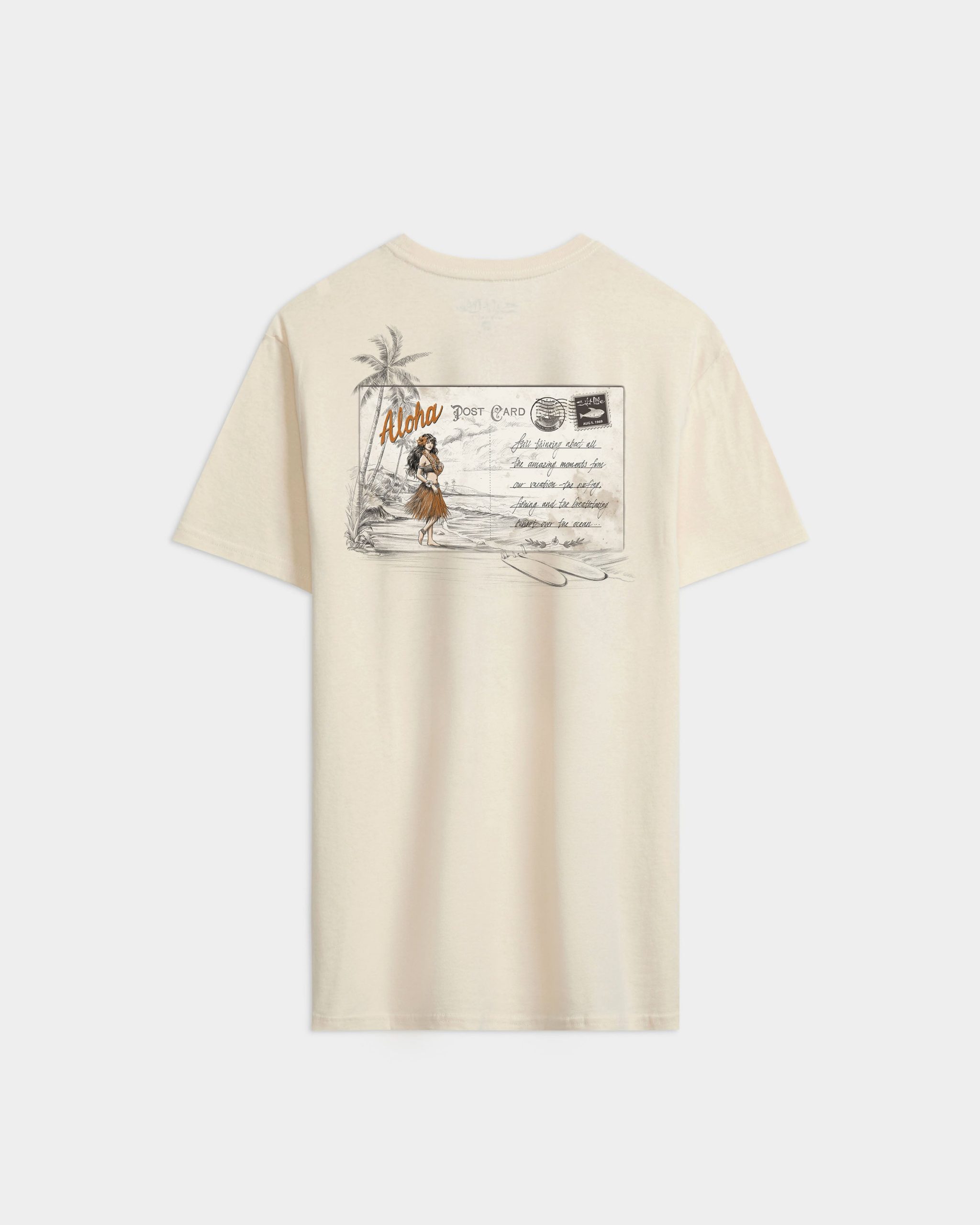 Men's Postcard Short Sleeve Tee