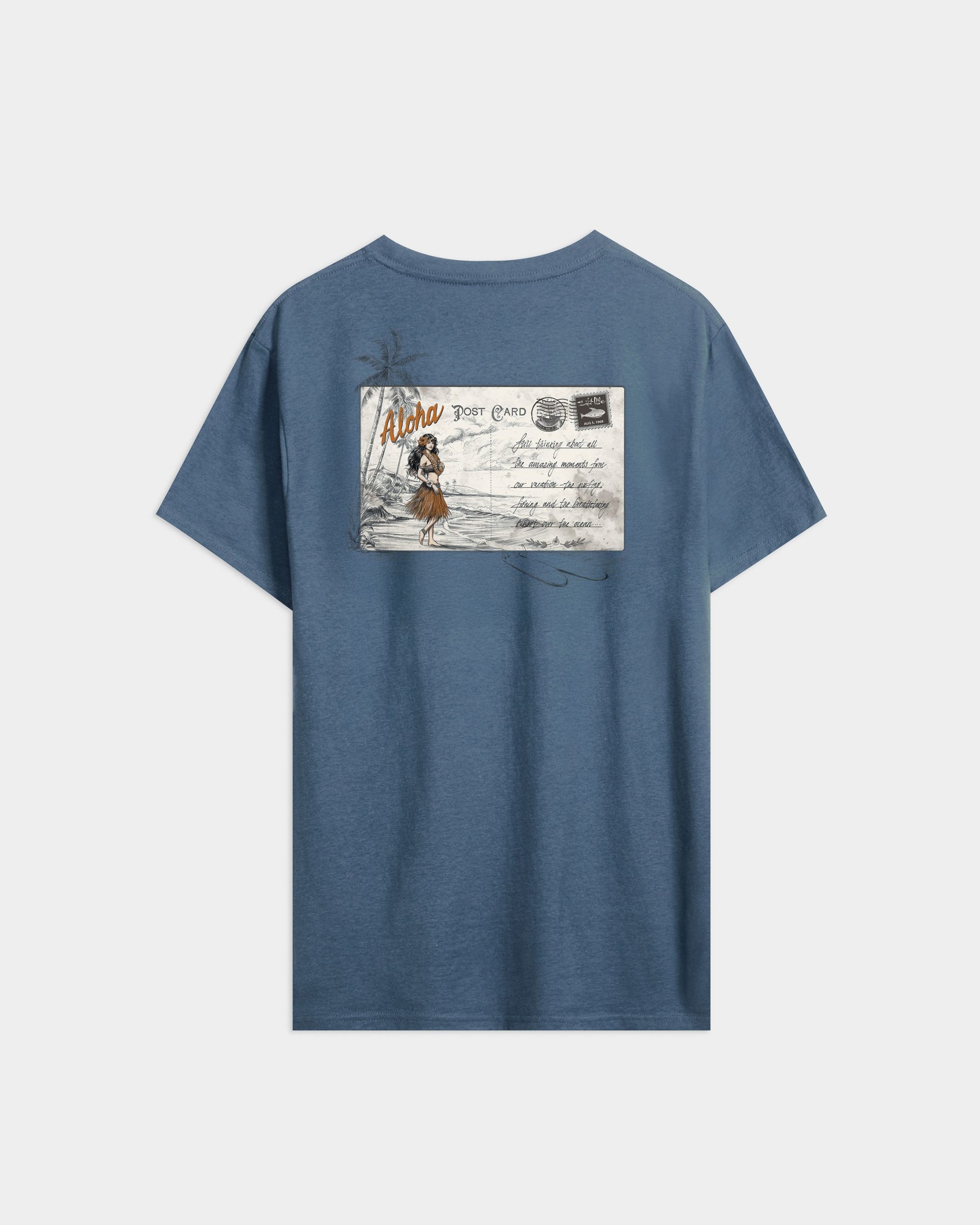 Men's Postcard Short Sleeve Tee
