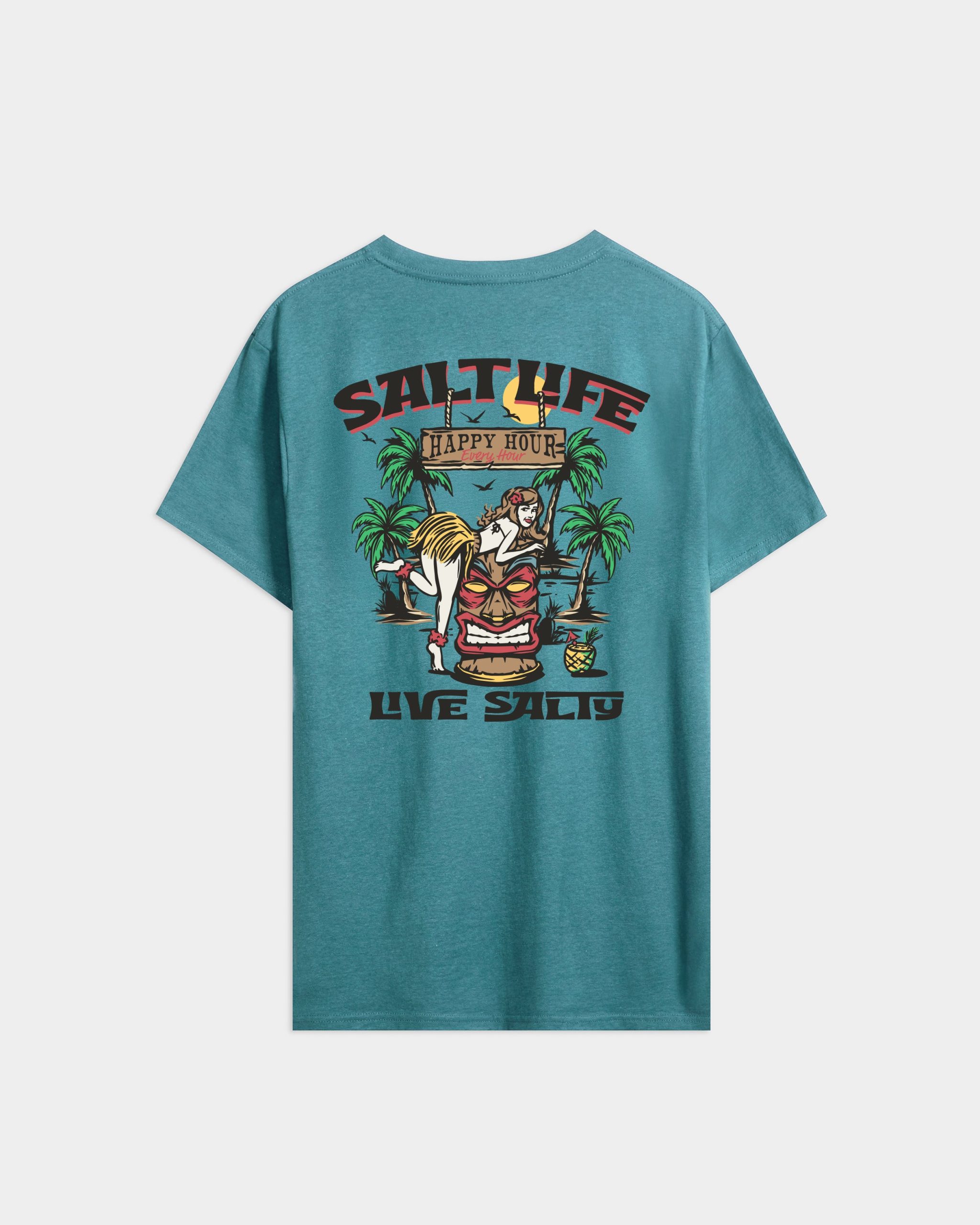 Men's Tiki Hour Short Sleeve Tee - TALL
