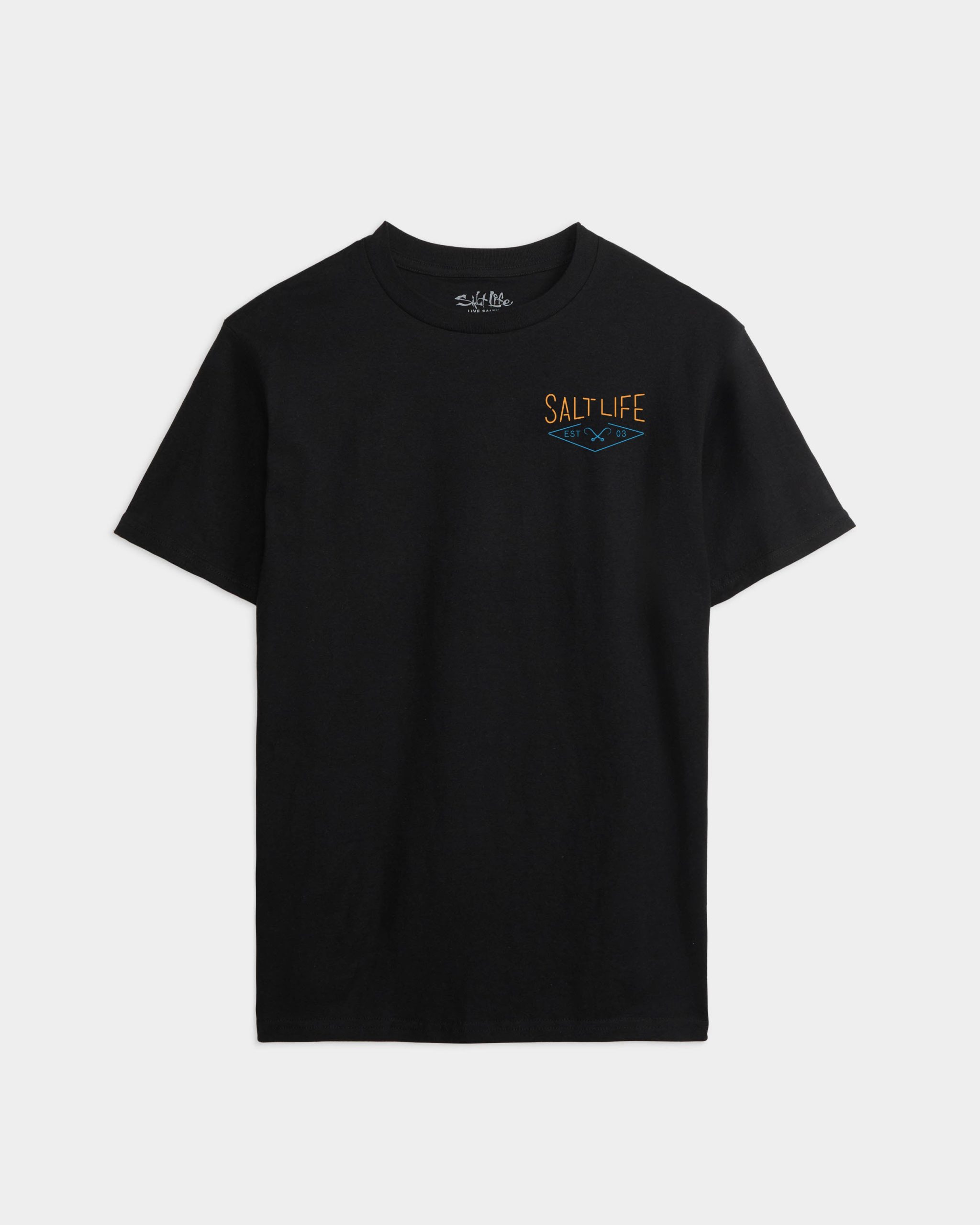 Men's Neon Light Tail Short Sleeve Tee - Image 2