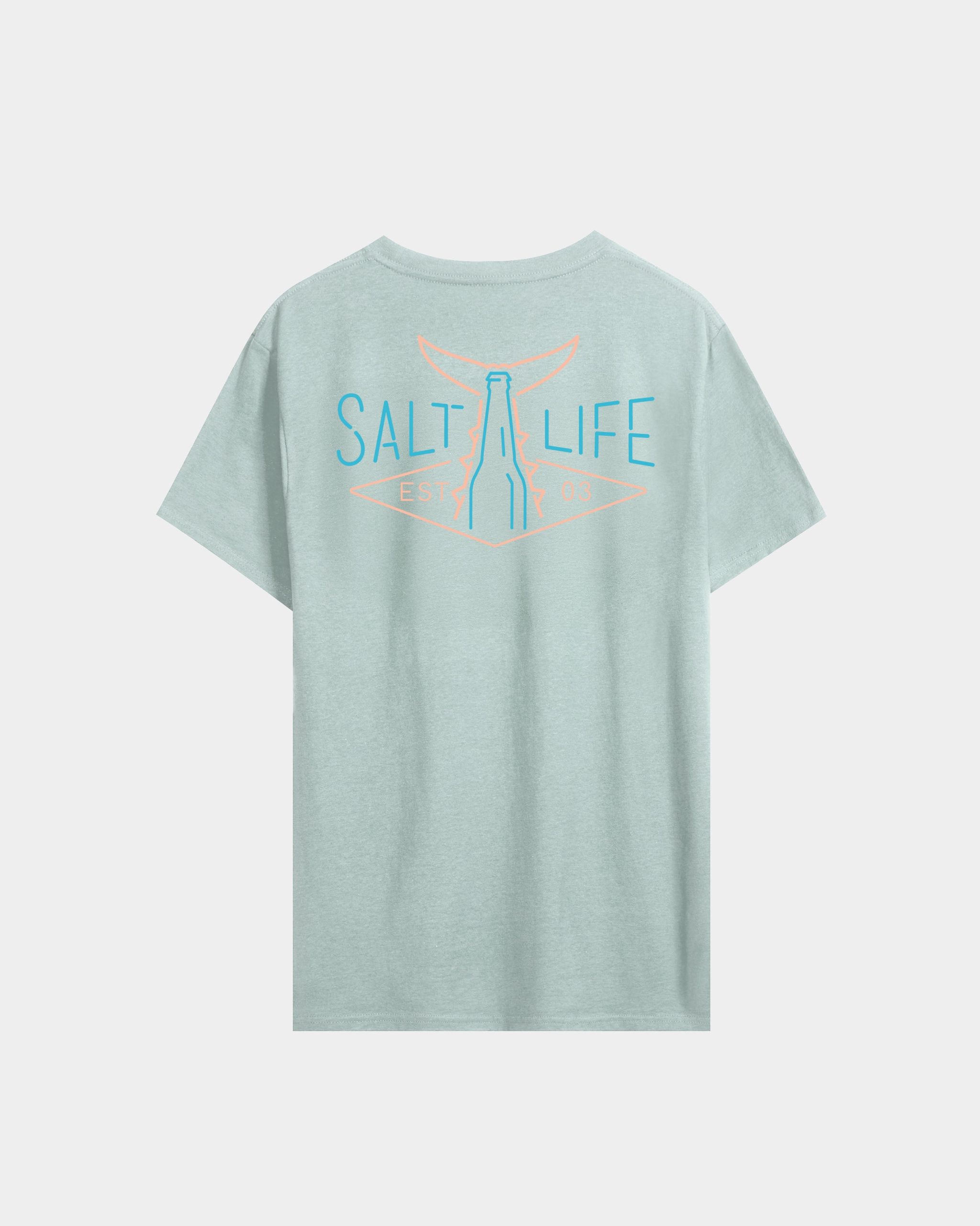 Men's Neon Light Tail Short Sleeve Tee