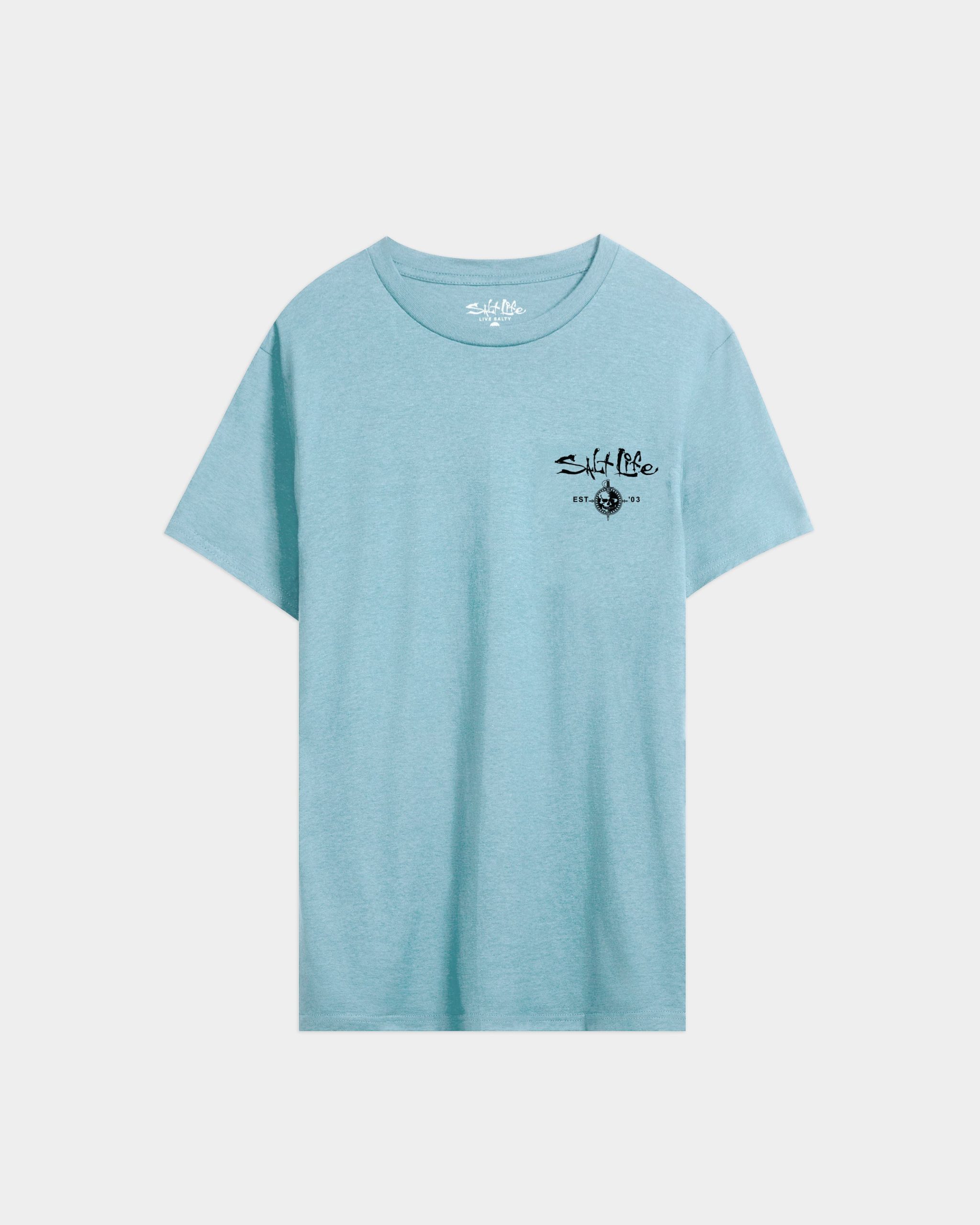 Men's Salty Forecast Boat Short Sleeve Tee - Image 2