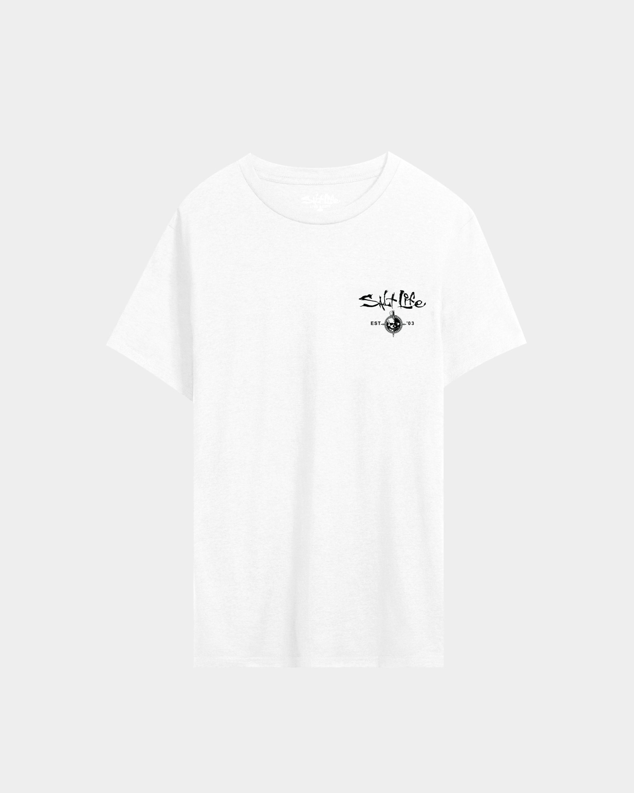 Men's Salty Forecast Boat Short Sleeve Tee - Image 2
