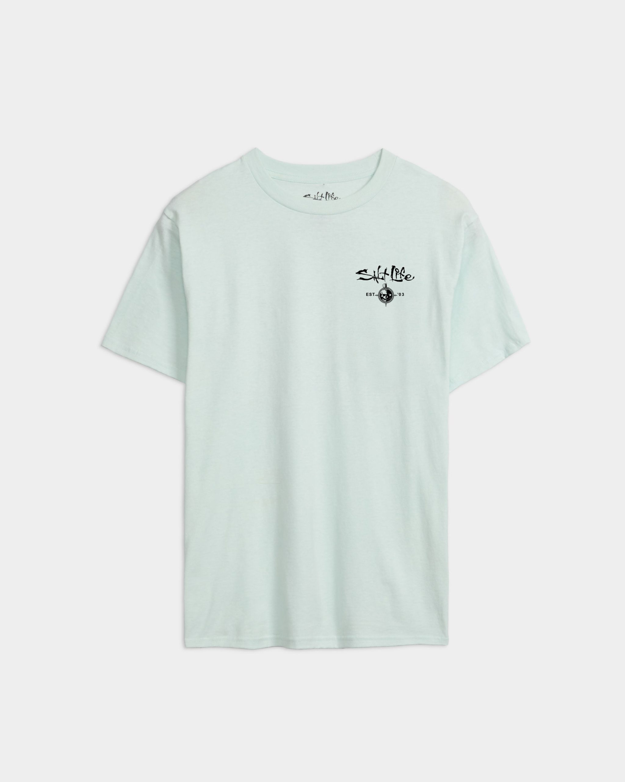 Men's Salty Forecast Boat Short Sleeve Tee - Image 2