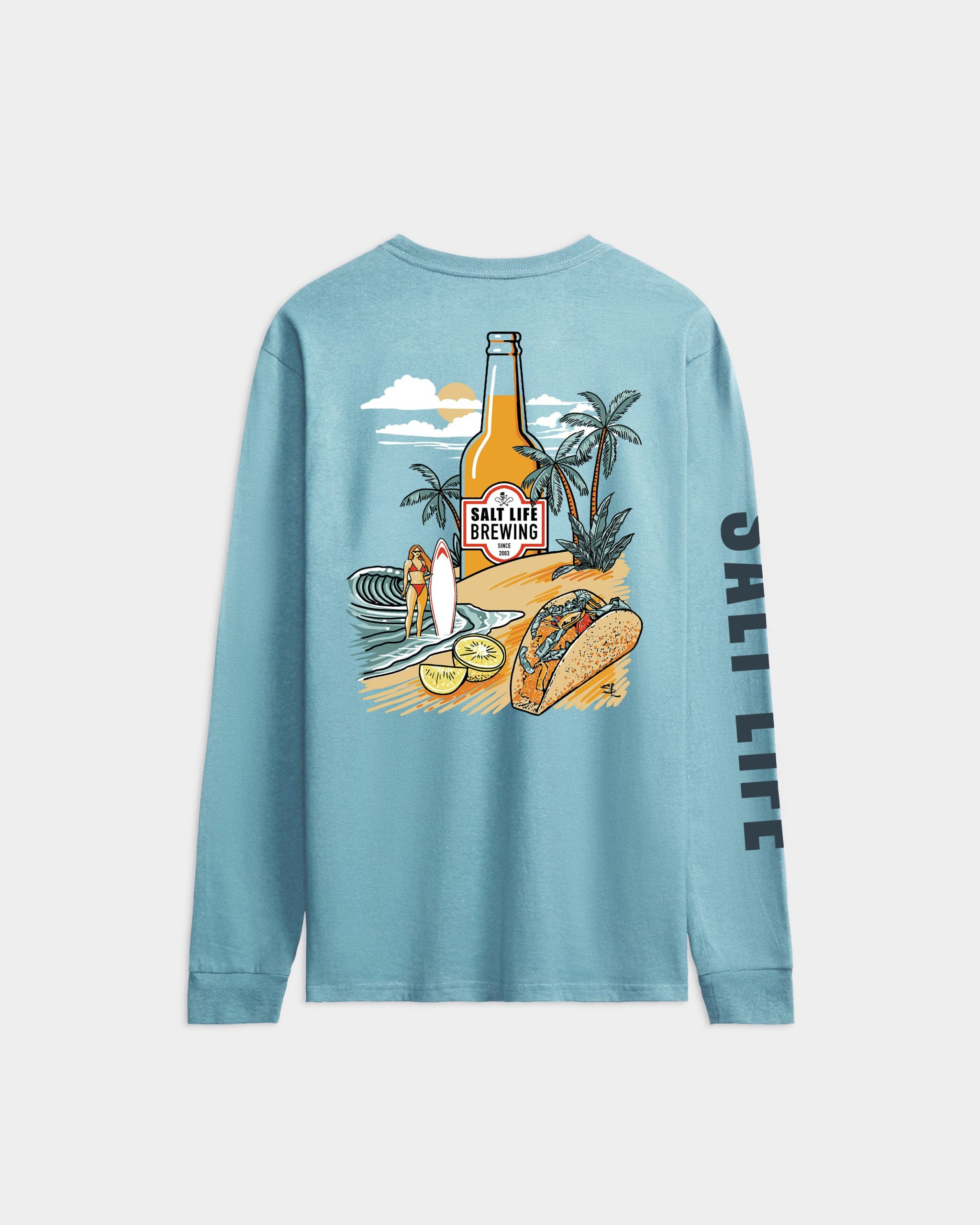 Men's Brewing Long Sleeve Tee