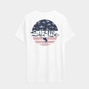 Men's Salty Honor Bones 2.0 Short Sleeve Tee