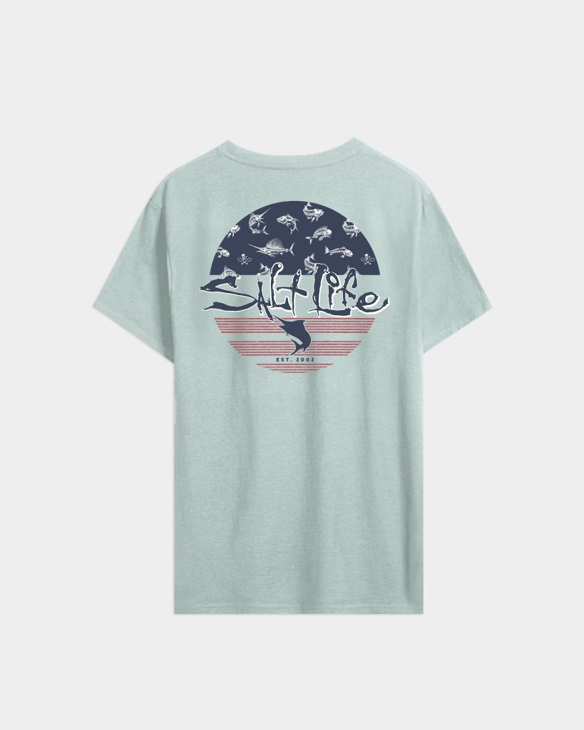 Men's Salty Honor Bones 2.0 Short Sleeve Tee