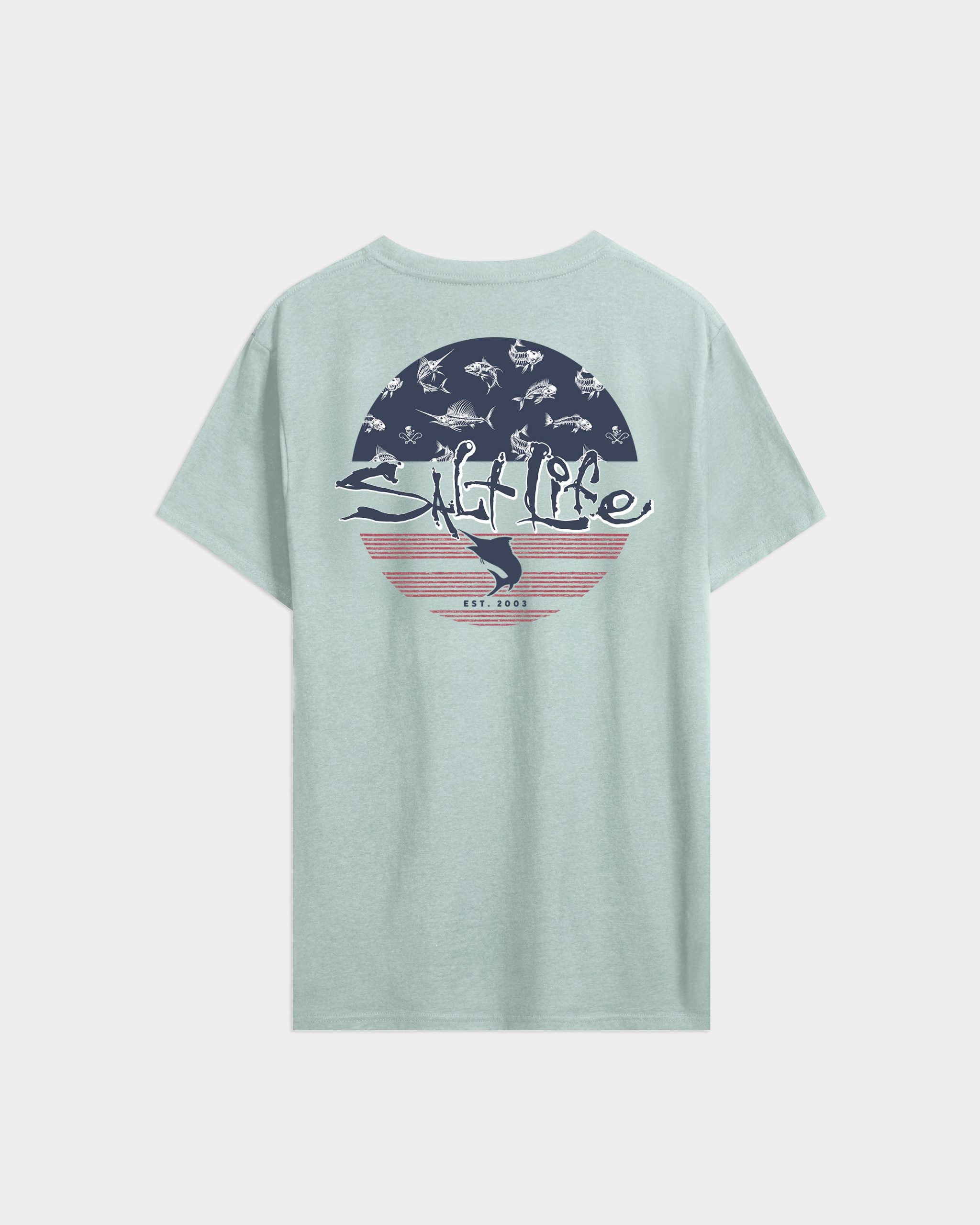 Men's Salty Honor Bones 2.0 Short Sleeve Tee