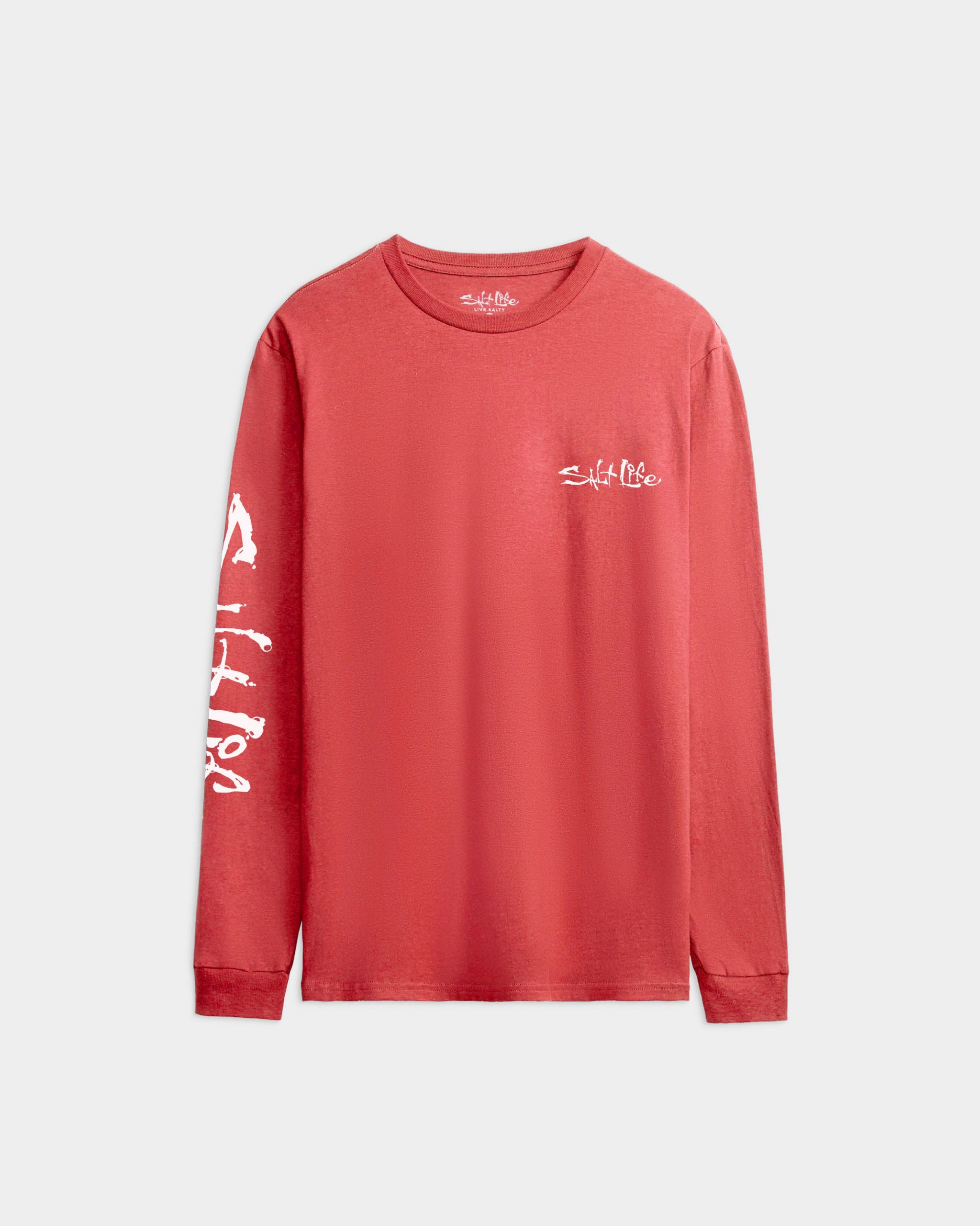 Men's Skull and Hooks Long Sleeve Tee - Image 2
