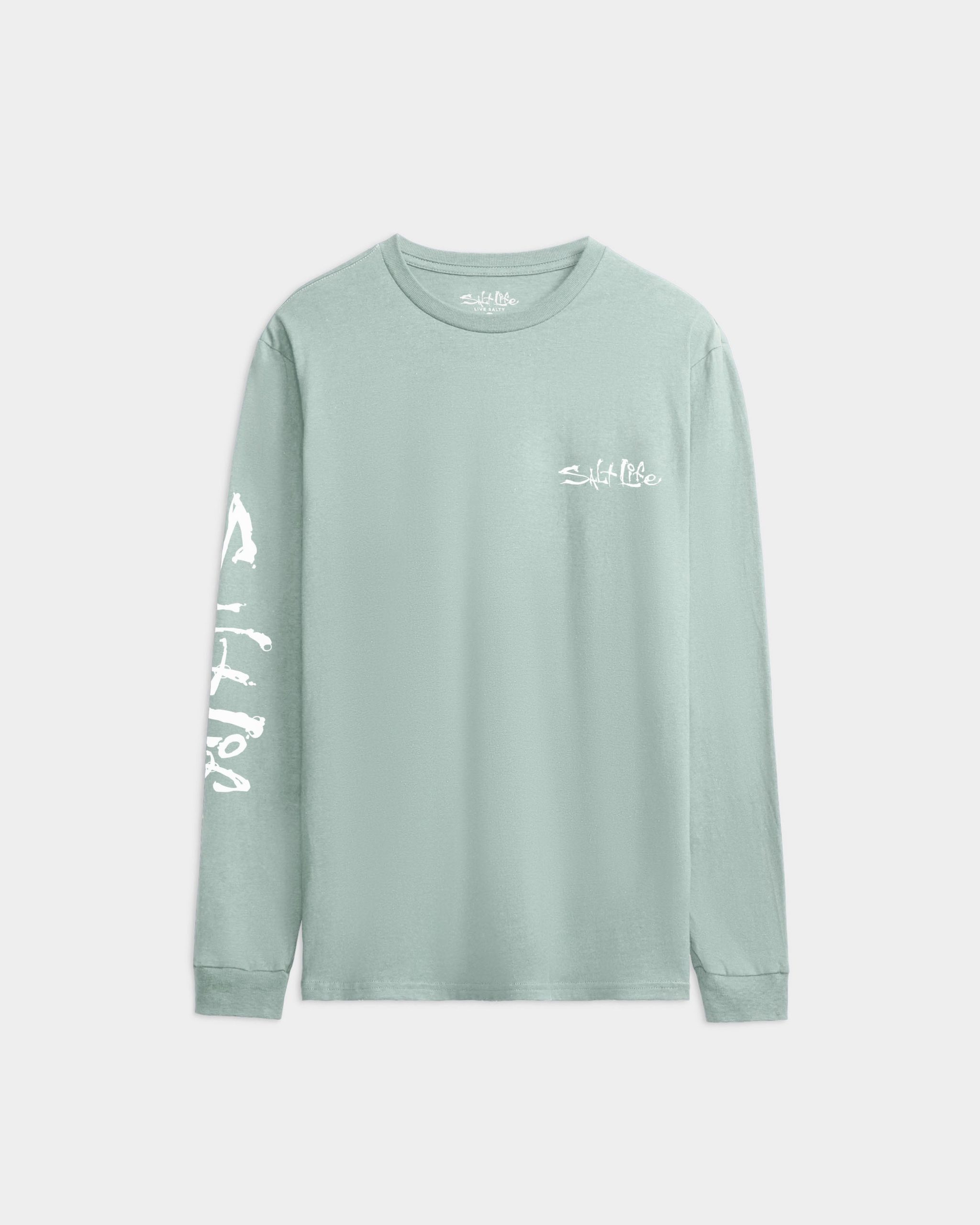 Men's Skull and Hook Long Sleeve Tee - Image 2