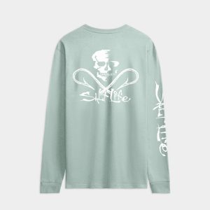 Men's Skull and Hook Long Sleeve Tee