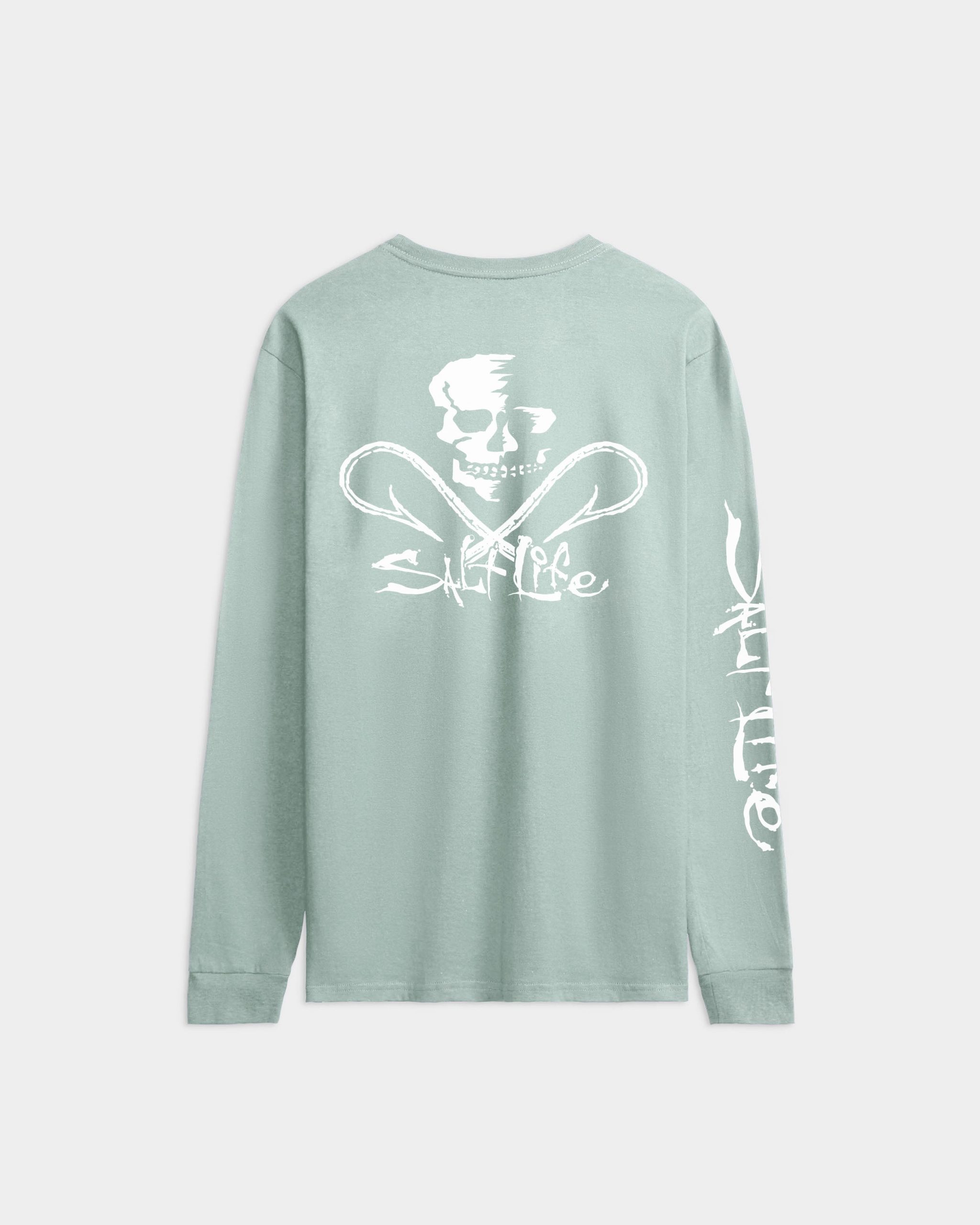 Men's Skull and Hook Long Sleeve Tee
