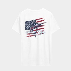 Men's Marlin Nation 30's Tee