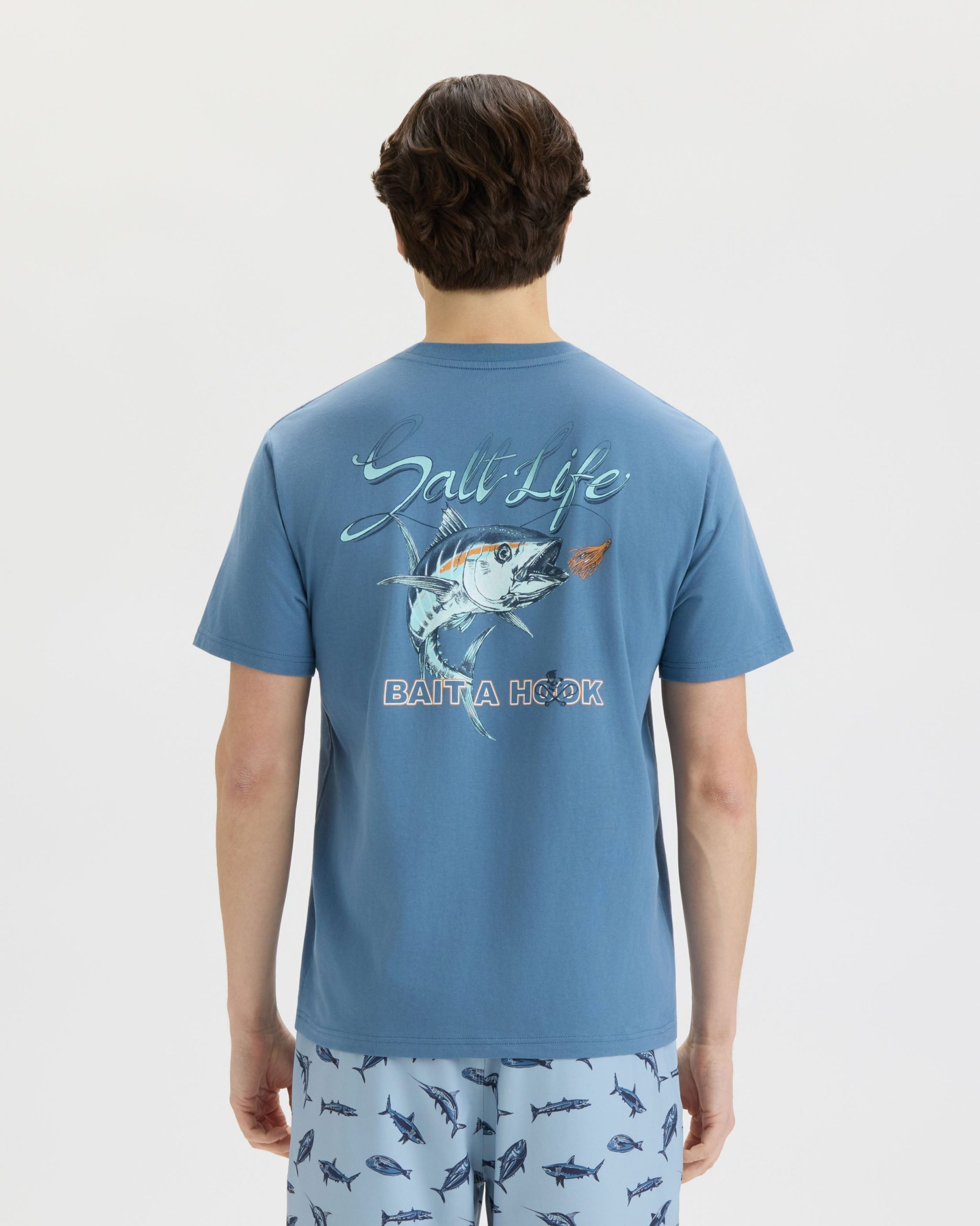 Men's Tuna Catch 30's Tee - Image 4
