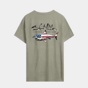 Men's Fin Nation 30's Tee