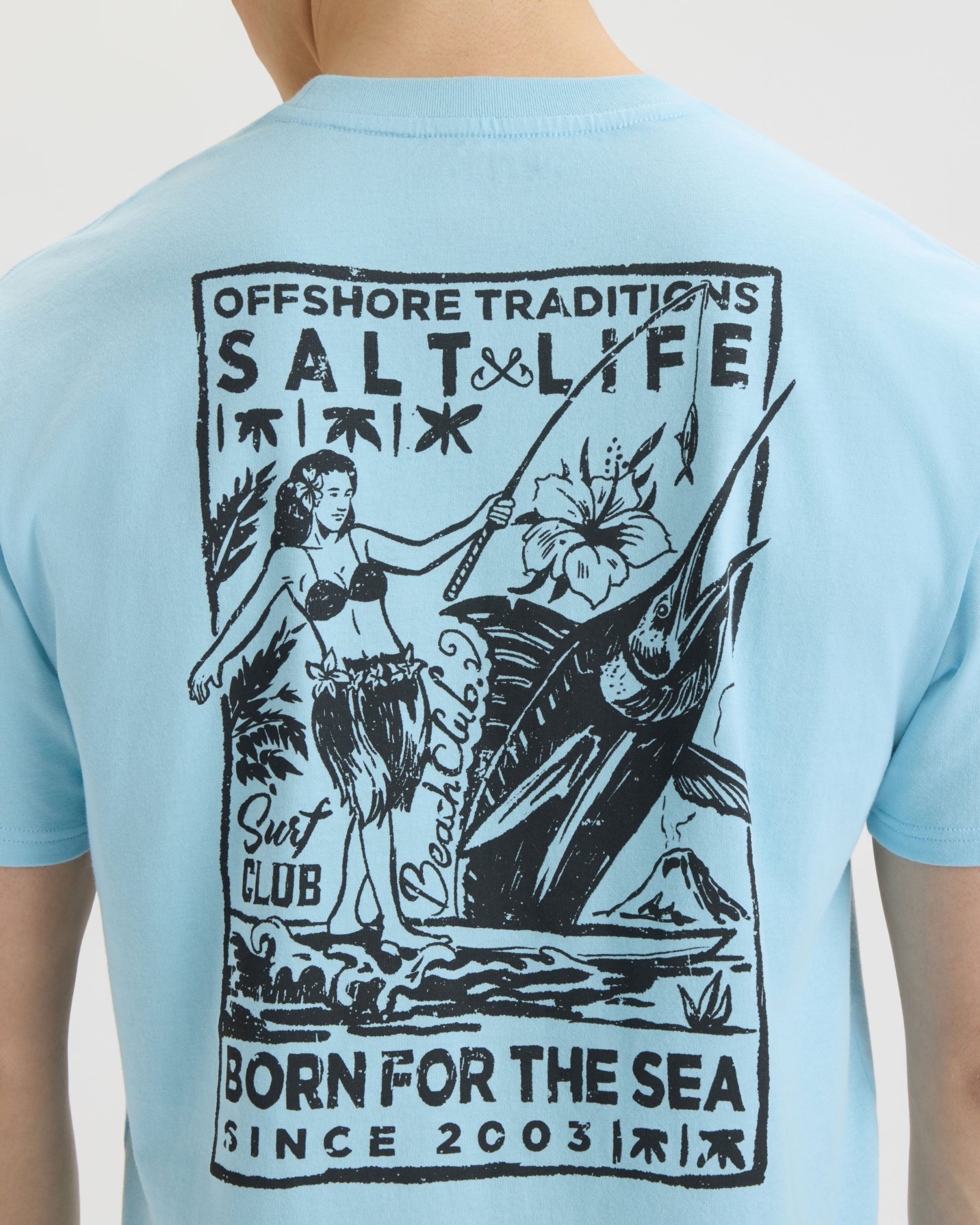 Men's Hula Catch 30's Pocket Tee - Image 5