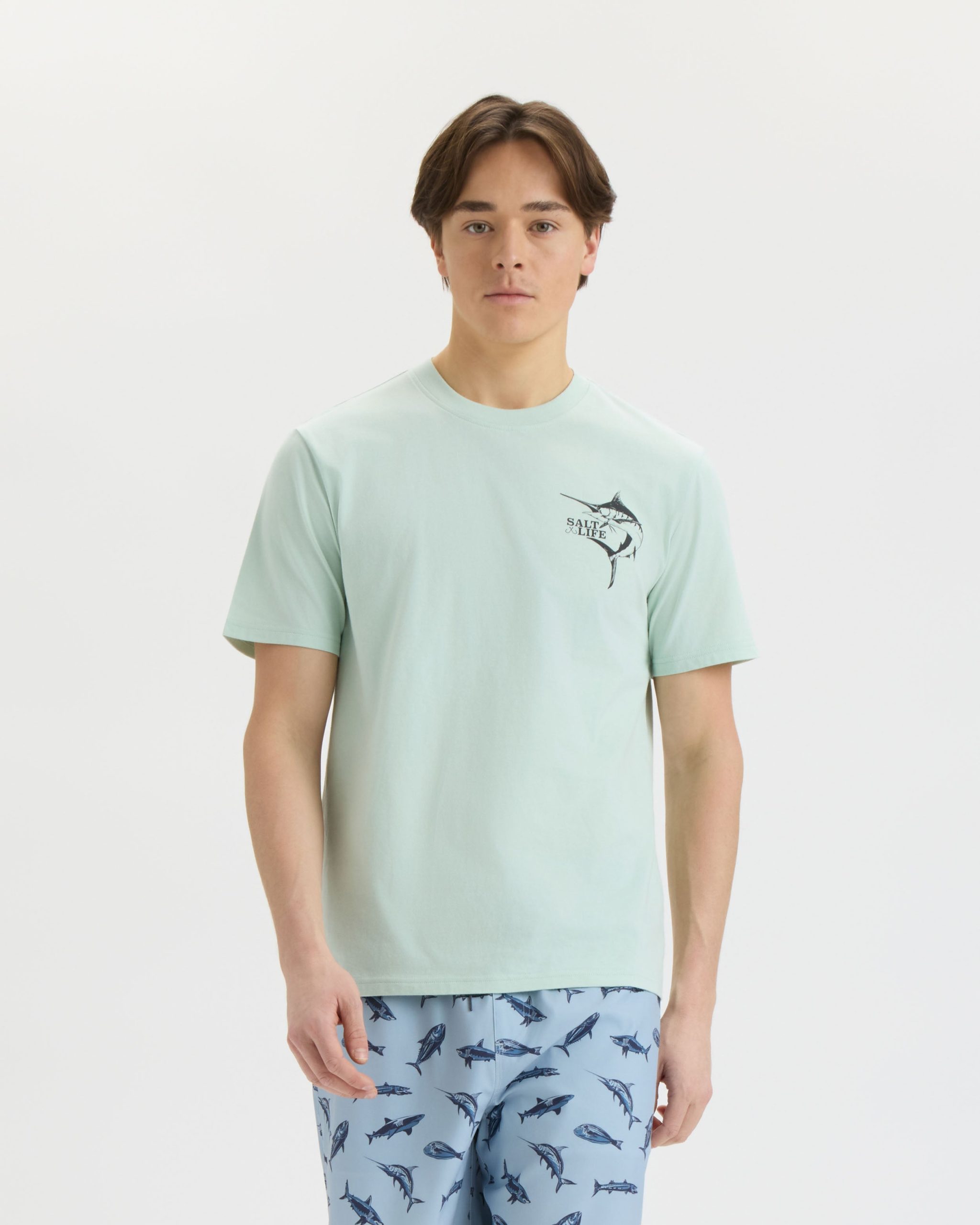 Men's Sunset Billfish 30's Tee - Image 2