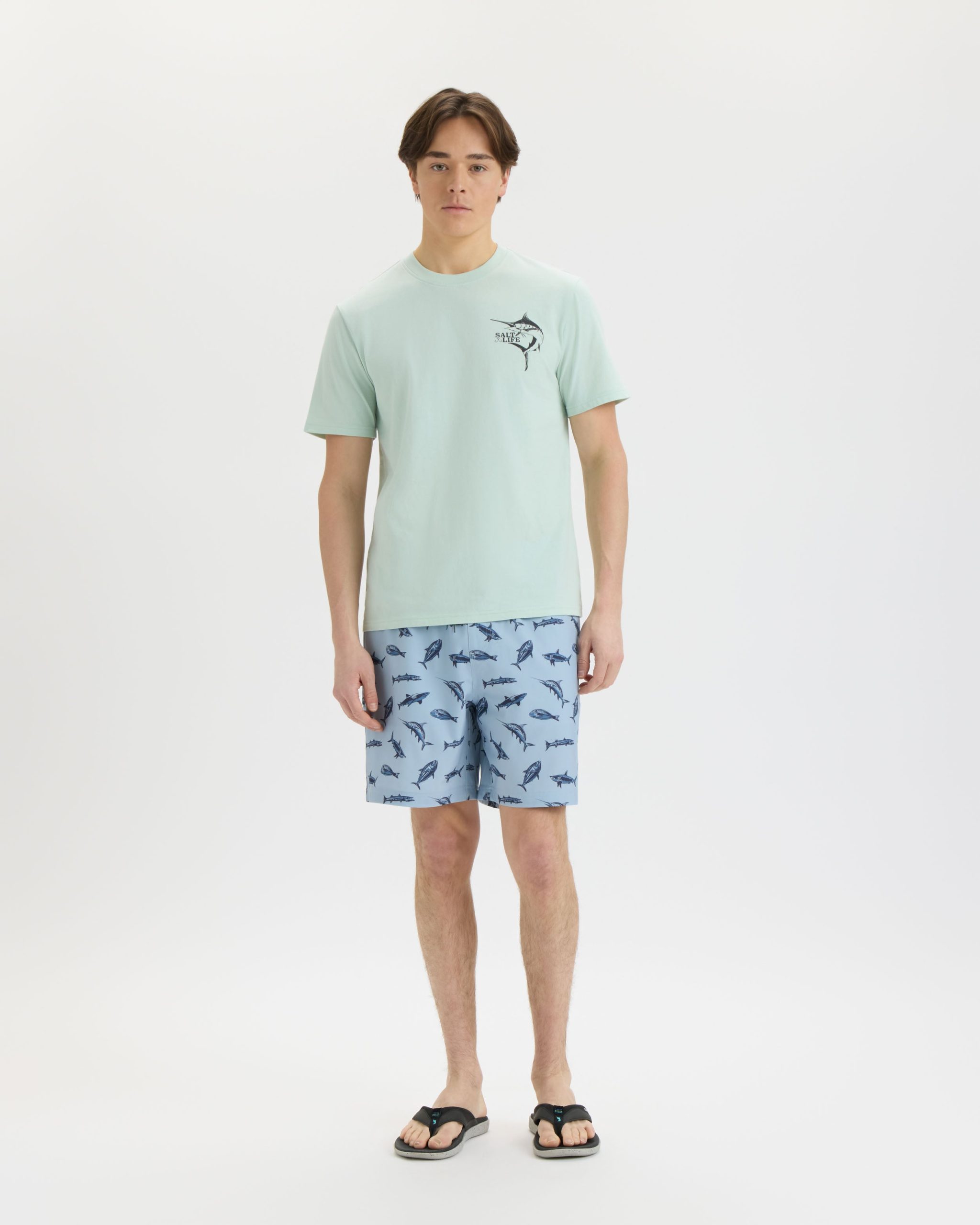 Men's Sunset Billfish 30's Tee - Image 5